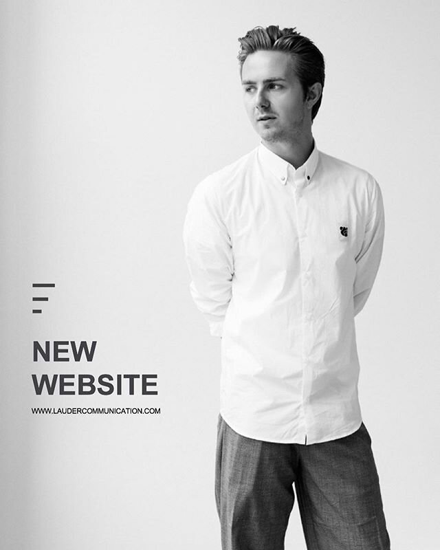 HELLO new website! ✨Finally I am able to share my projects and combined services with you all on the world wide web - check out www.laudercommunication.com 🌍 comment below and let me know what you think? Link in bio #laudercommunication #newwebsite