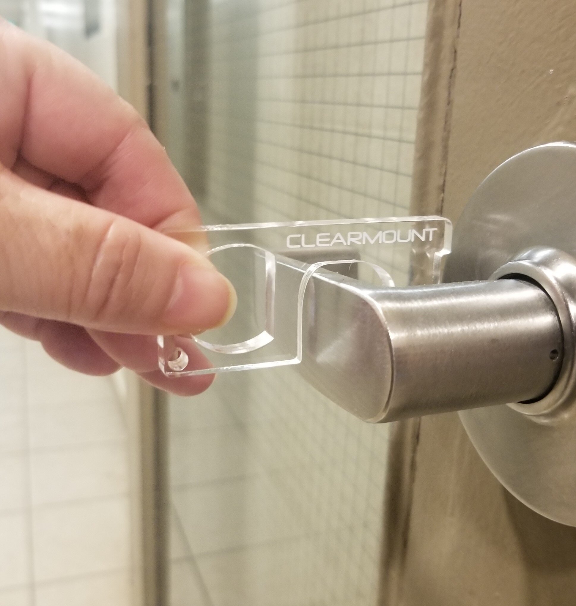 Touchless Acrylic Key — Clearmount