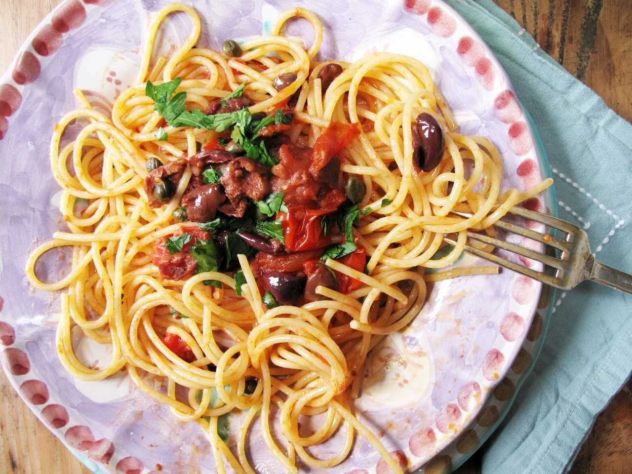 Paola’s Spaghetti alla Puttanesca