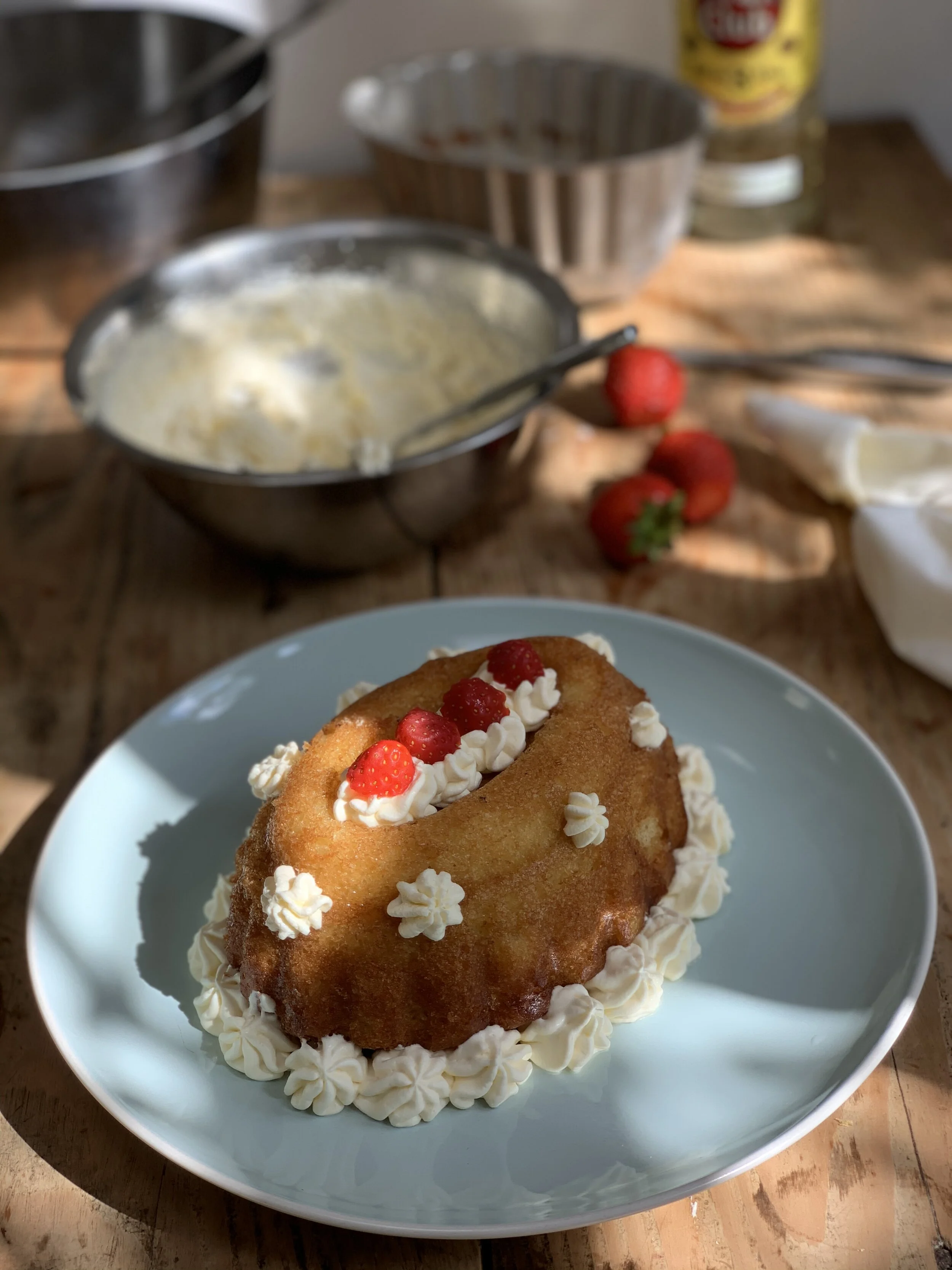 IL BABÁ, the rum soaked cake from Naples