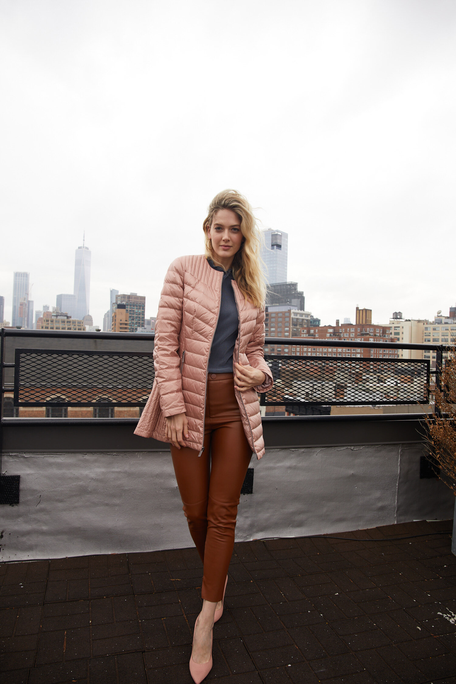 ellen tracy packable down jacket