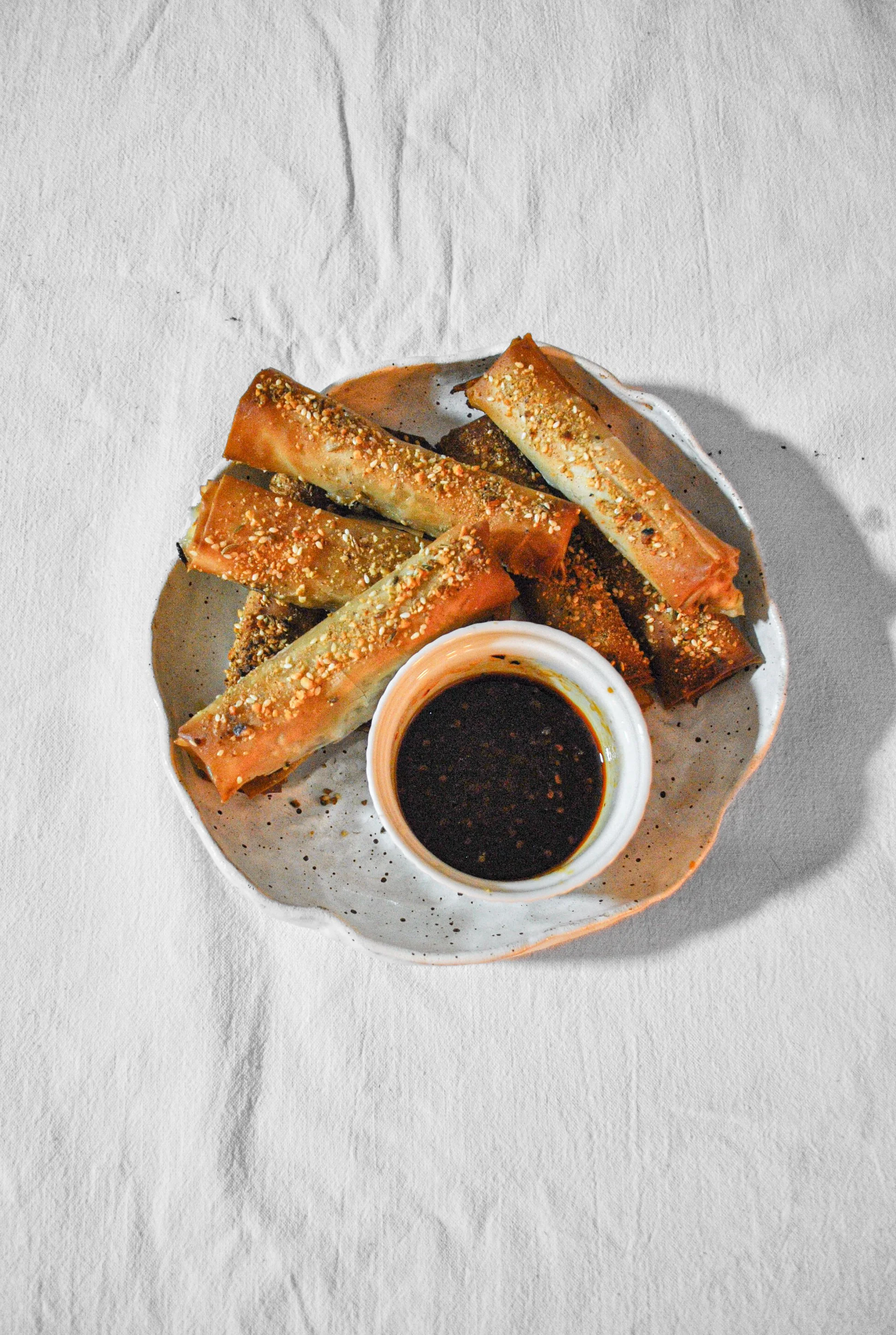 Brie & Cranberry Cigars