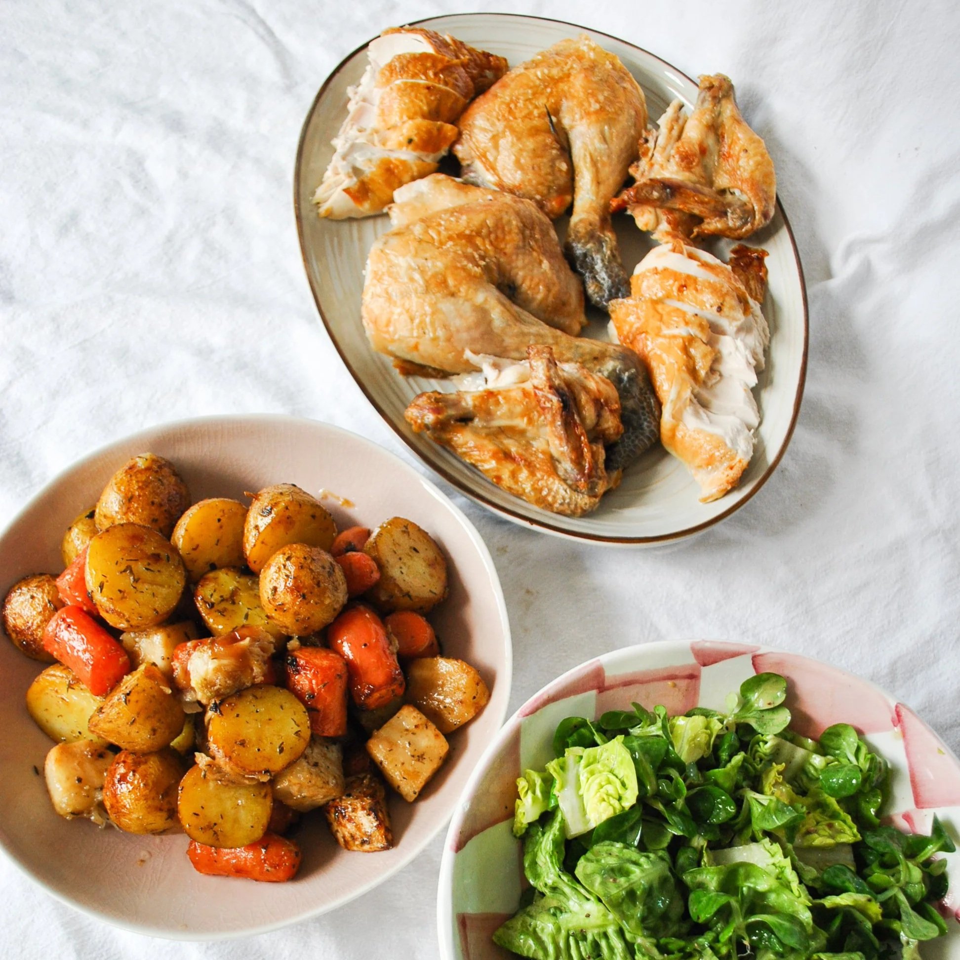 Spatchcock Roast Chicken