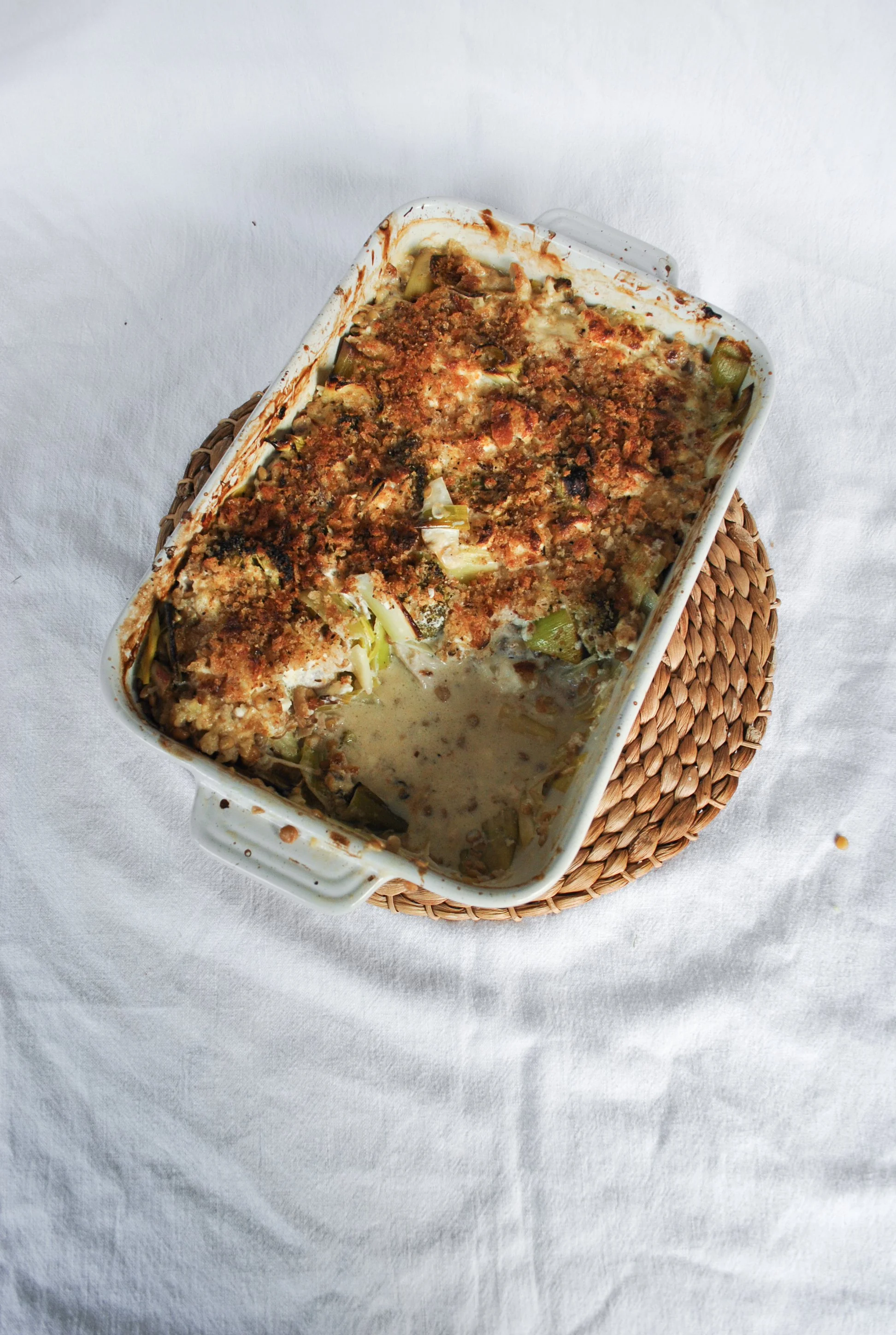 Chicken, Leek & Feta Traybake