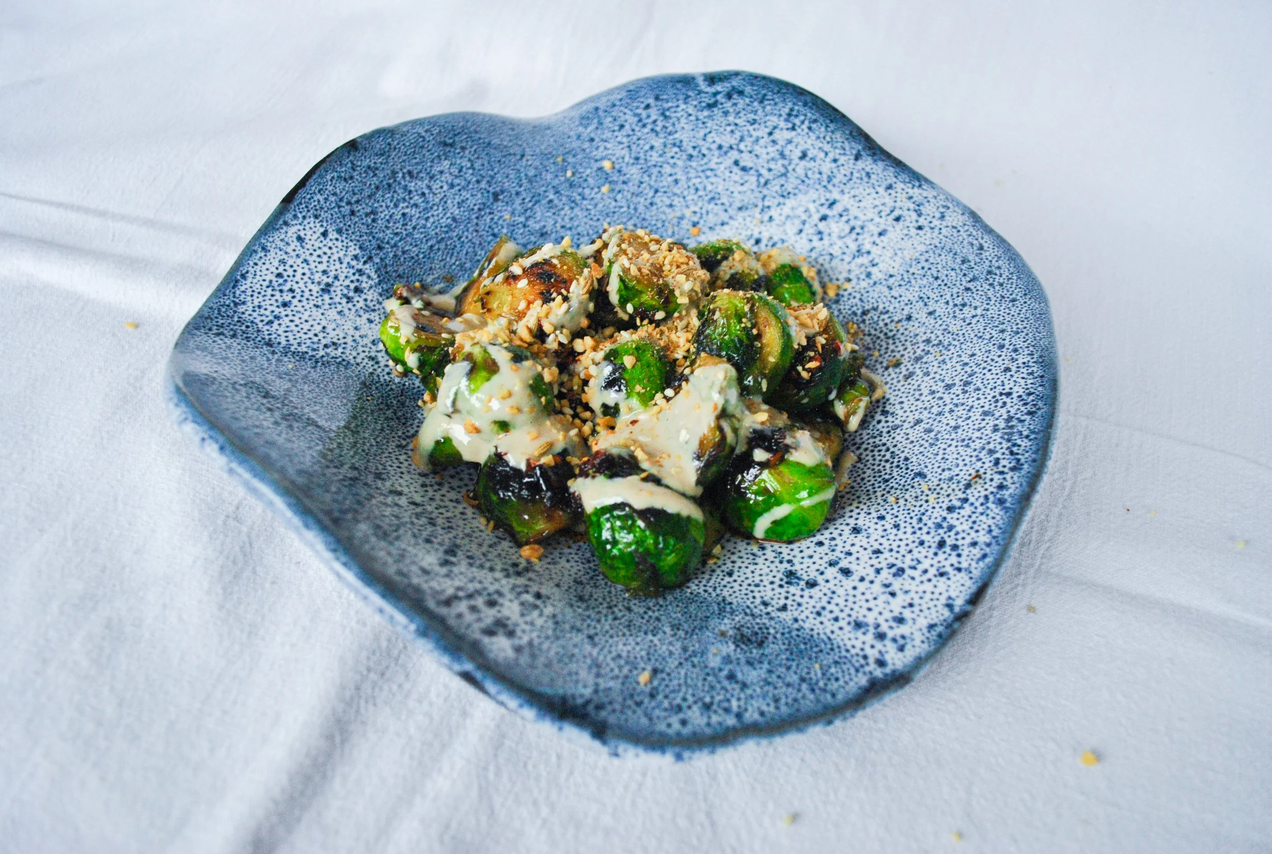 Maple & Sesame Sprouts