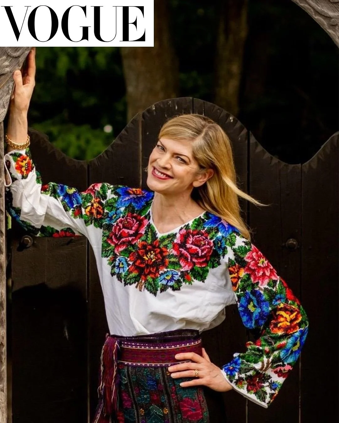 In my recent interview with @voguemagazine, I spoke about my devotion to Ukraine, my participation in Ukraine&rsquo;s fight for its freedom, and my vast collection of Ukraine&rsquo;s folkloric inspired fashion statement, the Vyshyvanka. 

Vogue: The 