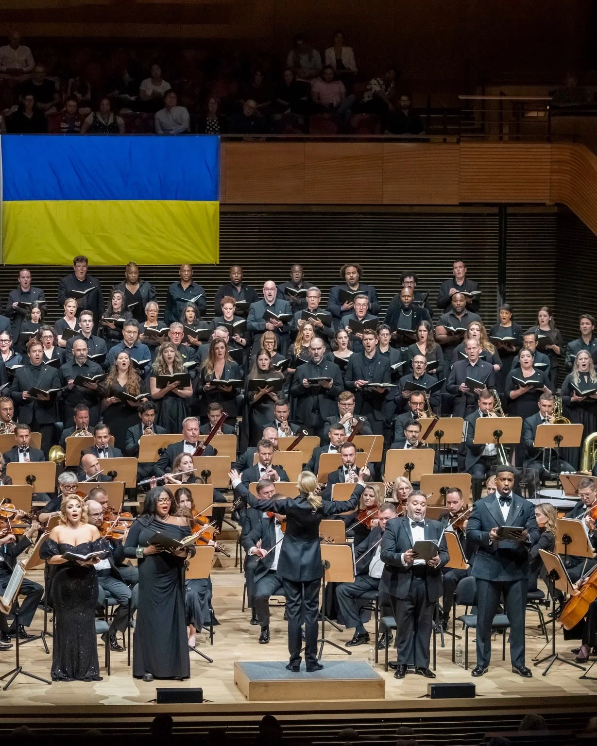 Artistry at the highest level and its soaring emotional impact on the performers and audiences, alike, is what we shall always keep with us from our two performances this week at David Geffen Hall. 

Between the impassioned performances of the @ukrai