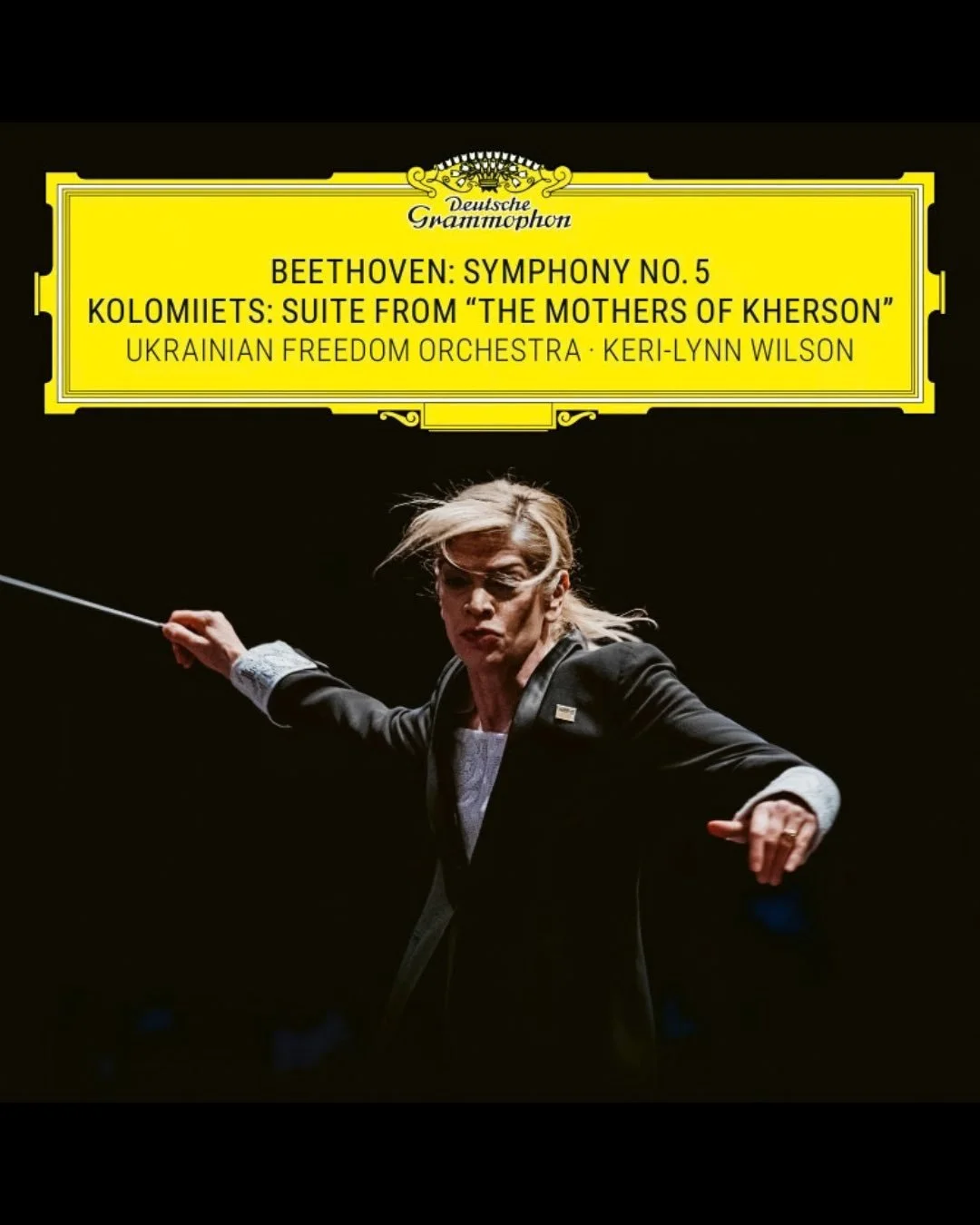 Ukrainian composer @kolomiietsmaxim&rsquo; Suite from his opera The Mothers of Kherson, which we have performed from New York to London and from Warsaw to Kyiv, is a powerful melodic preview of what is to come next month when we present the opera in 