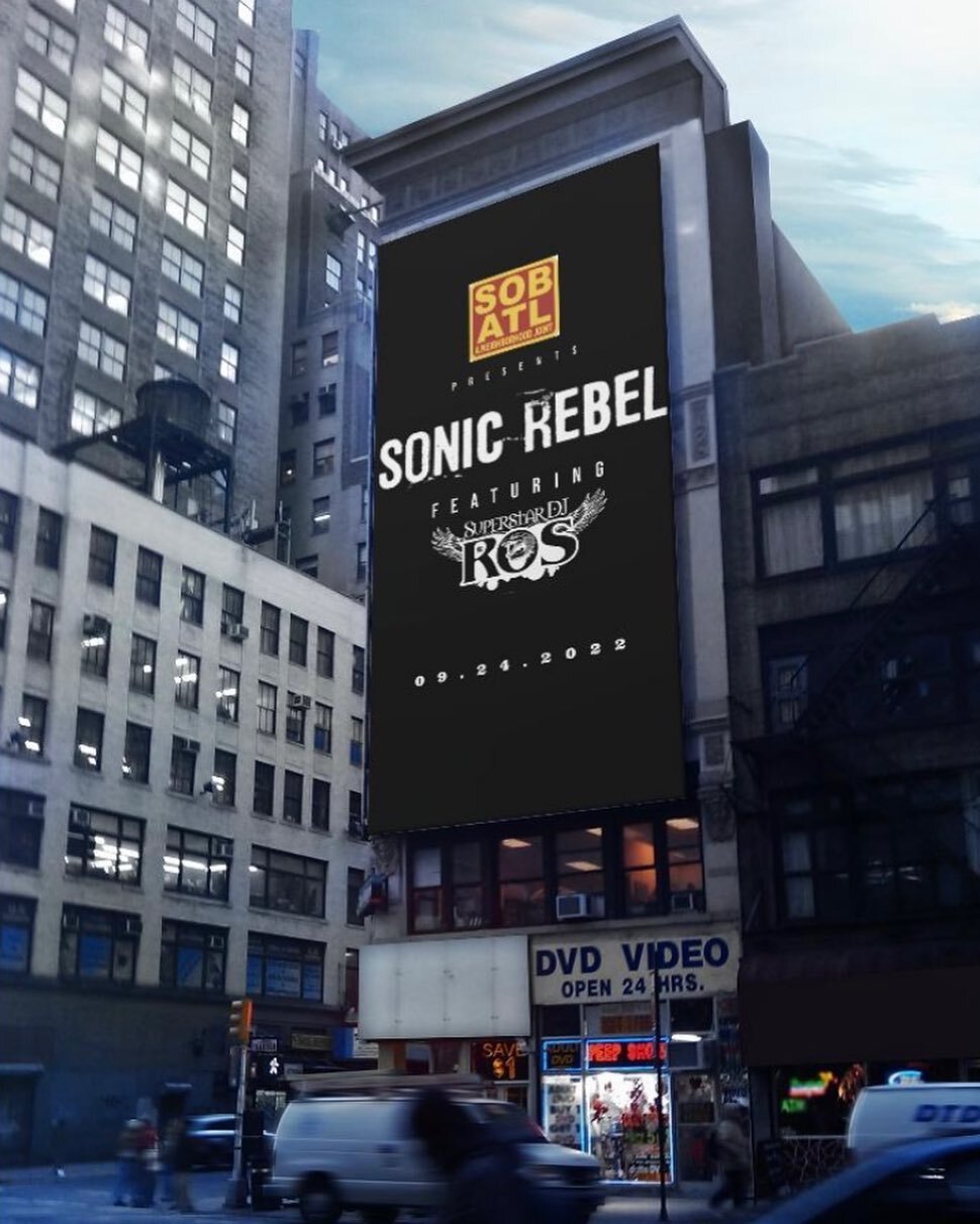 GET YOUR TIX NOW FOR 9/24!! https://www.freshtix.com/events/sonic-rebel-with-dj-ros