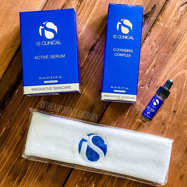 We&rsquo;re offering this sweet little bundle to our clients! We only have a few, but if they do well we will keep it going. Get your @isclinical favorites in smaller sizes! This bundle includes:

2 oz. Cleansing Complex
0.5 oz. Active Serum
3.5 ml G