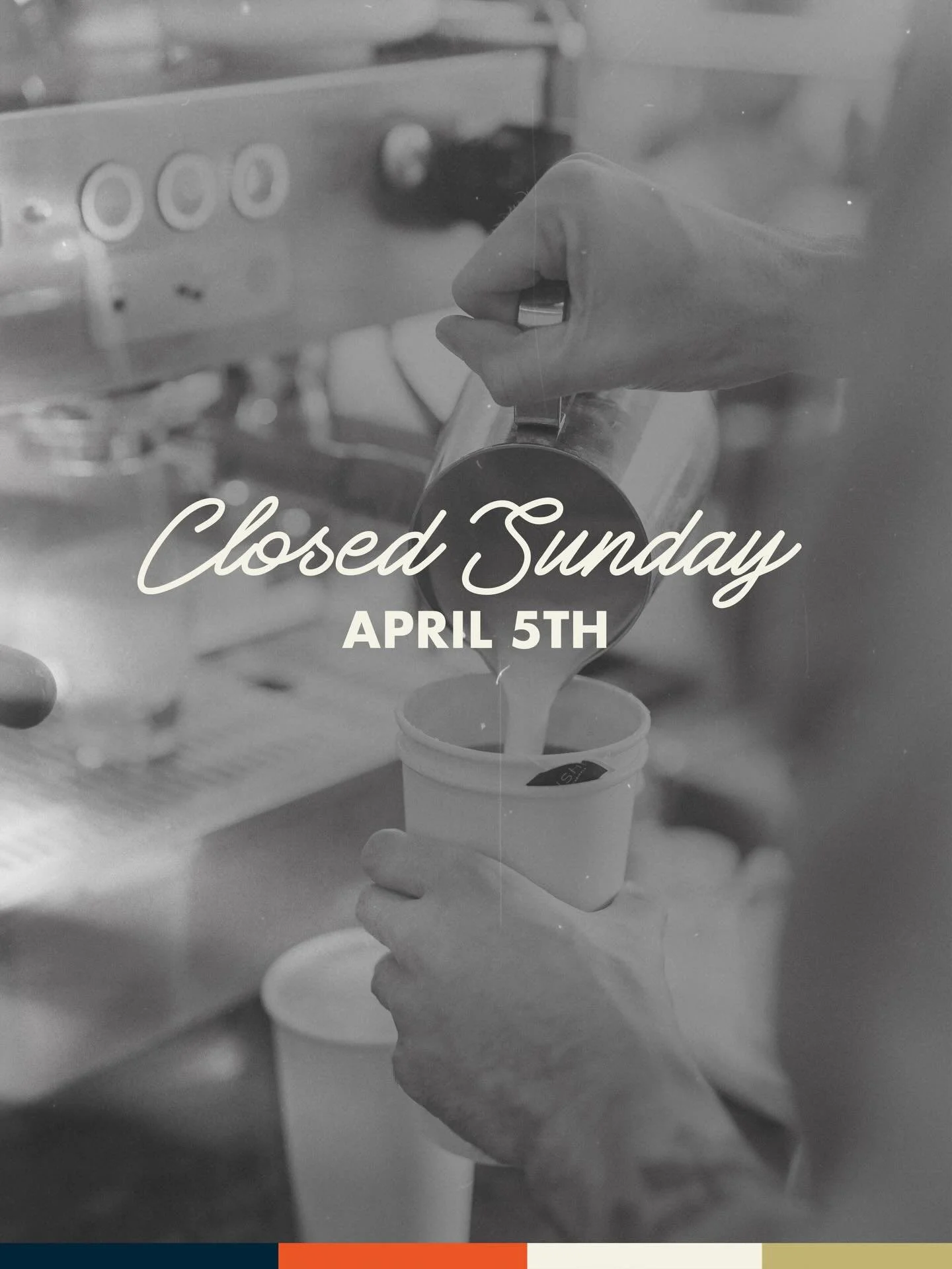 We will be closed on Easter Sunday. We hope everyone has a wonderful holiday! 🌸🐰🥕