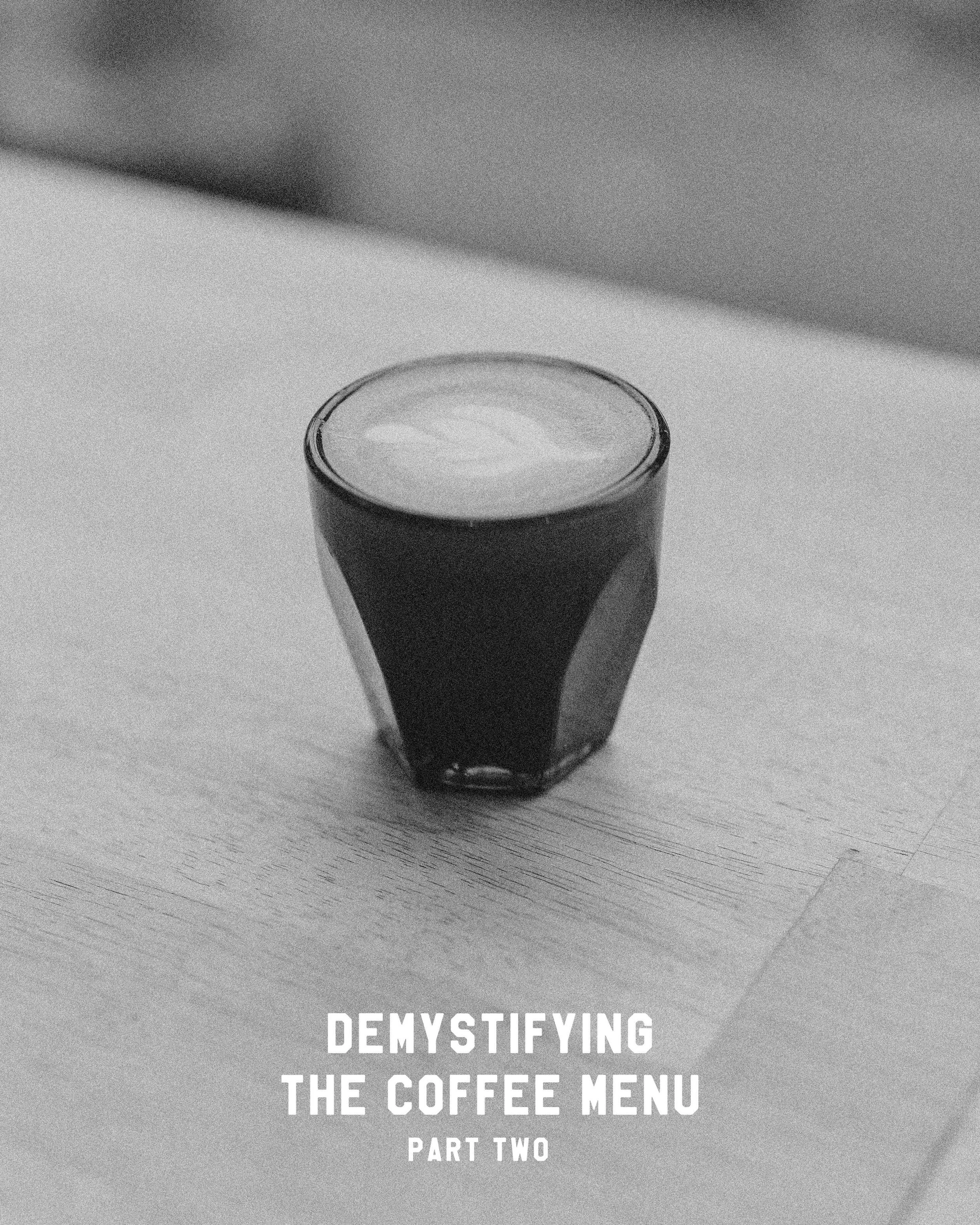 At Common Good Co., we want you to feel comfortable exploring new drinks and navigating our menu. So, we&rsquo;ve created a little series of posts to demystify the coffee shop menu for you.

Let&rsquo;s tackle another question - &ldquo;What&rsquo;s t