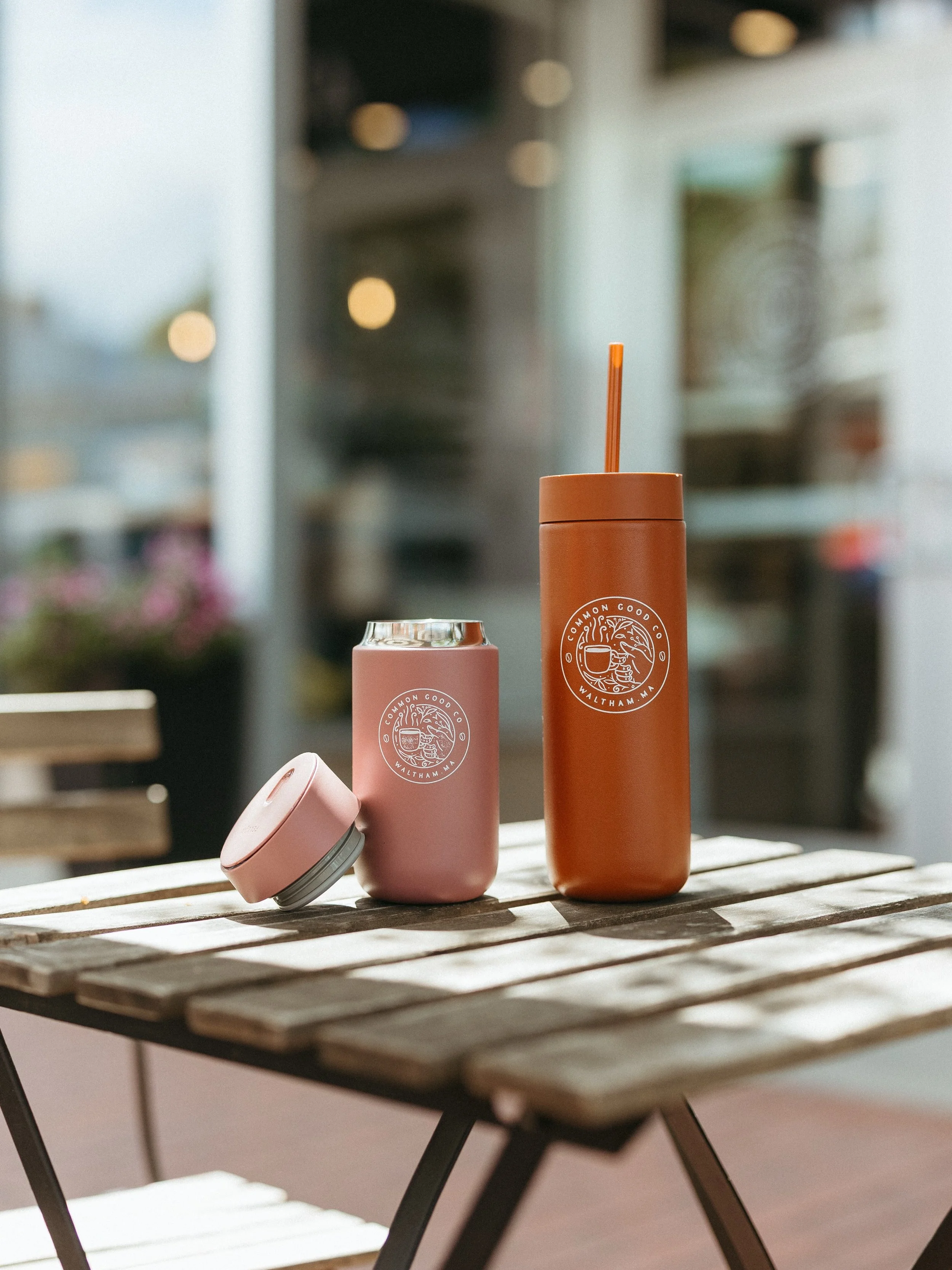 Summer in New England is magical. Whatever adventure you find yourself on, don&rsquo;t forget the coffee! 

Grab one of our custom Fellow travel mugs, and remember that you get a discount on your order when you bring in your own tumbler/mug! ☕️