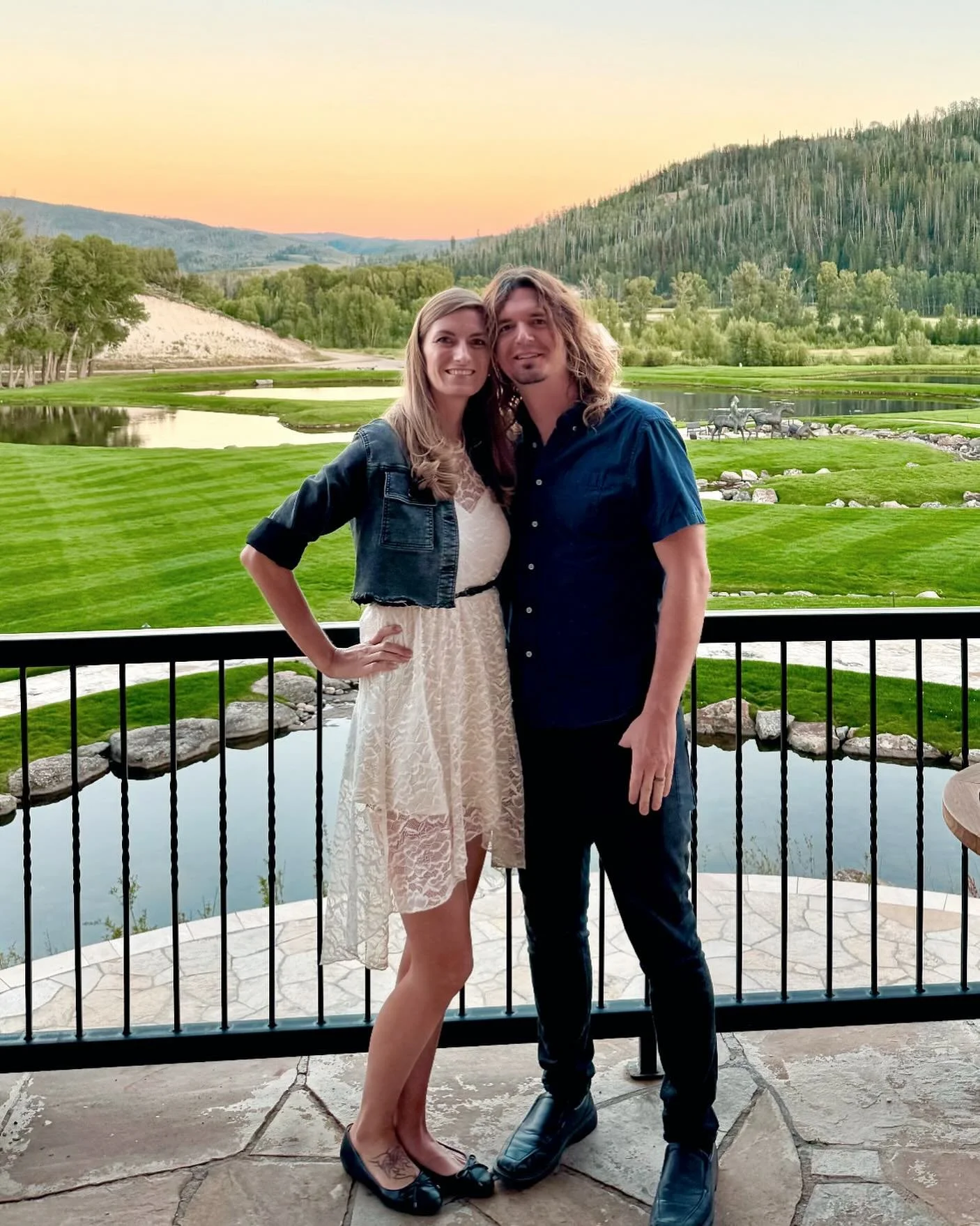 Beautiful few days playing in Wyoming at @threeforksranchlodge 🎶