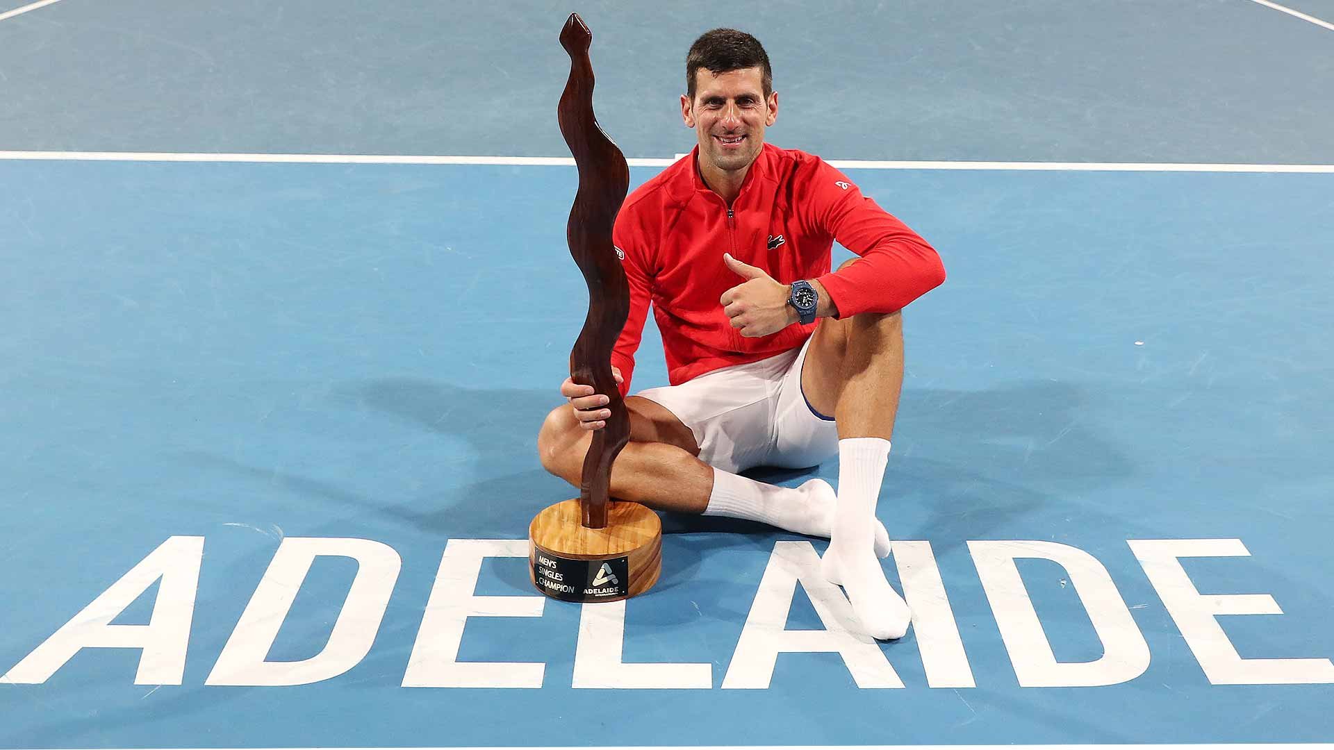 Djokovic Wins Adelaide Before 2023 Australian Open — The Slice Tennis