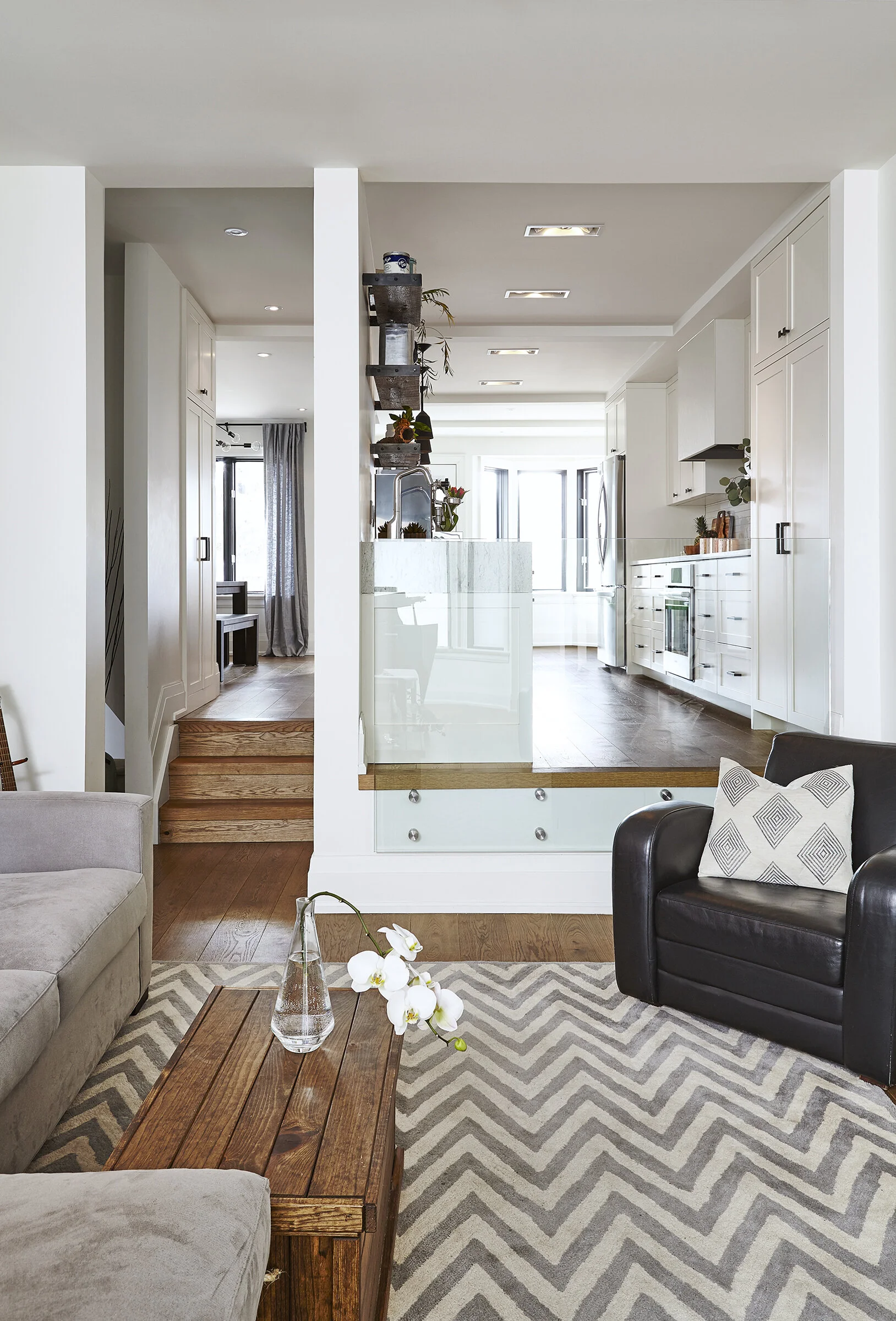 Glass guard living room 