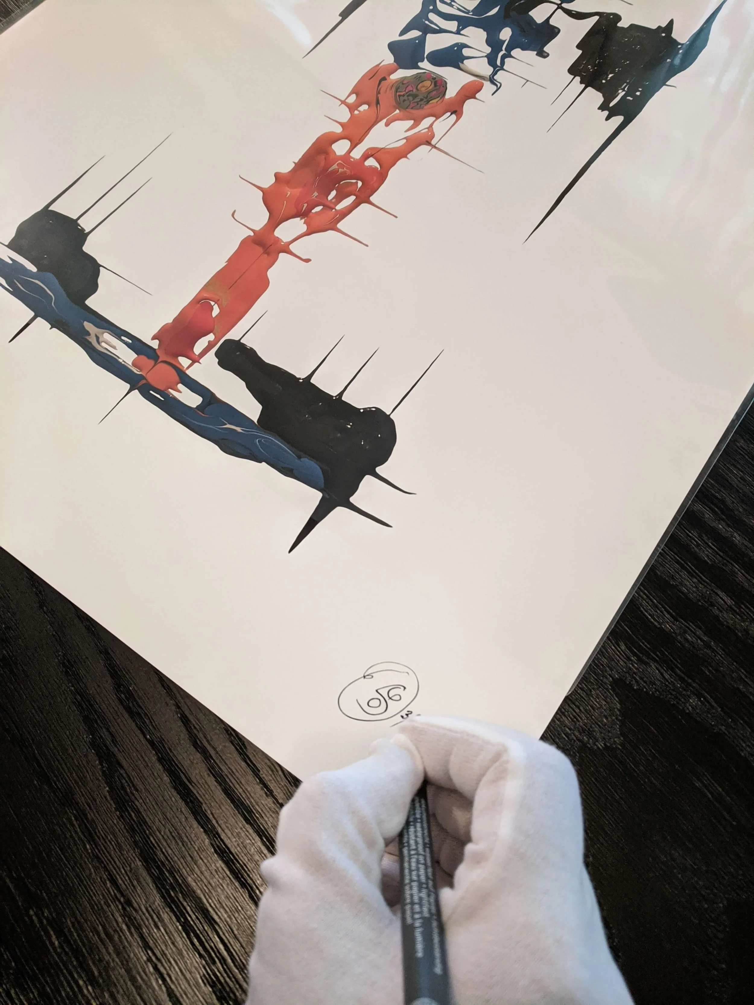 David Tyers Art © Signing.jpg