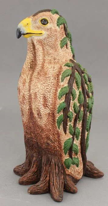 Henry the Tree-Hawk 
Earthenware 
Spring 2017