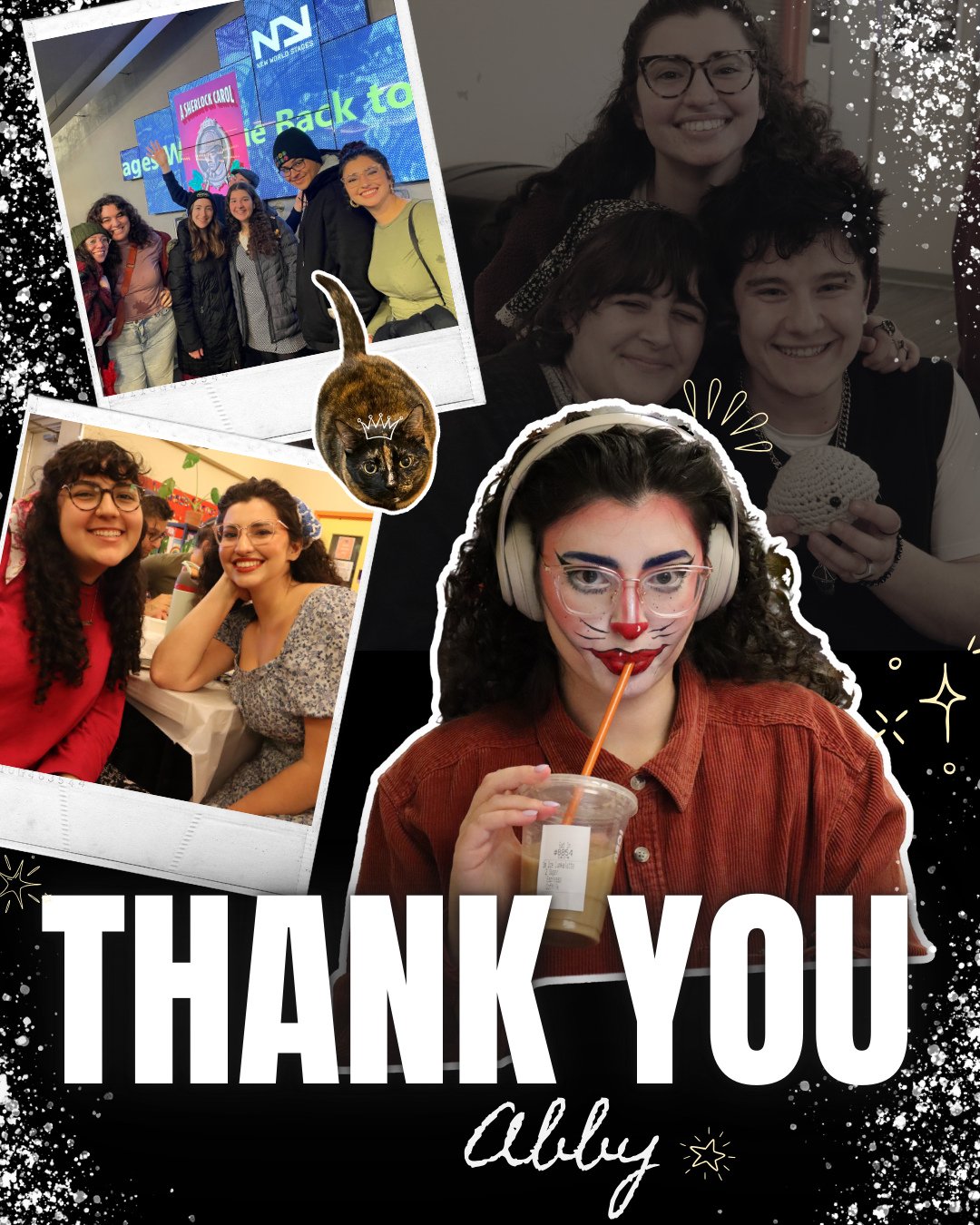 We're saying a bittersweet goodbye to our digital marketing queen, Abby, who has spent the last three years as our Manager of Jewish Life &amp; Digital Marketing. She made our campus community shine online and IRL (mostly from behind the camera, henc