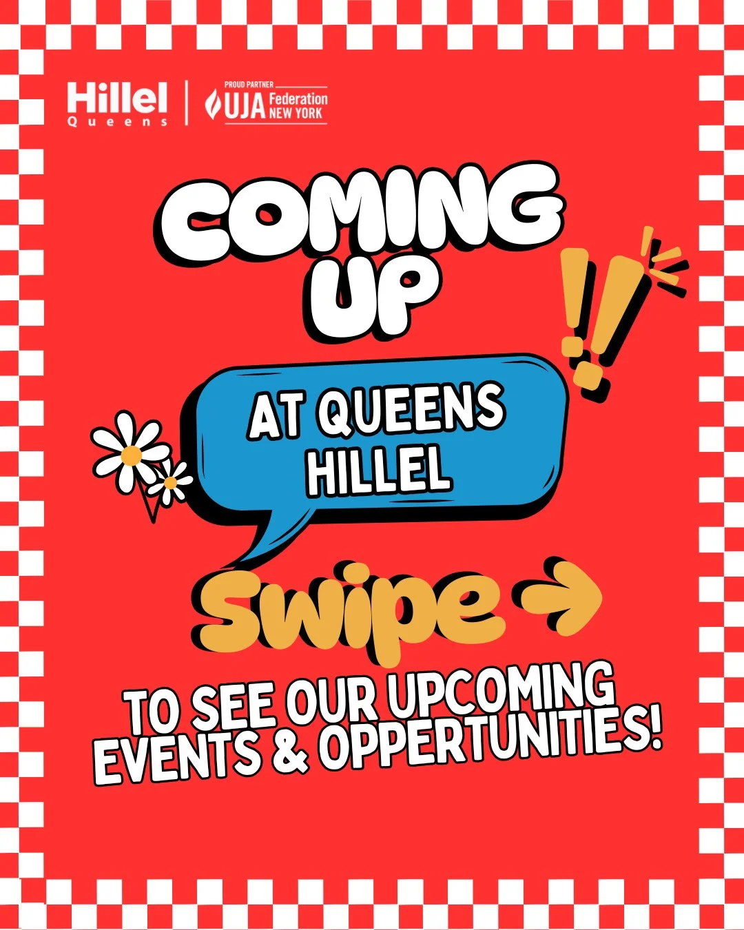 Swipe to see our upcoming events!  Queens Hillel has a lot planned for the month of November. You wont wanna miss it ! 🤩
🕯️ Stories To Remember
Come hear firsthand stories of resilience, loss, and survival from Holocaust survivors.
📅 Wed, Nov