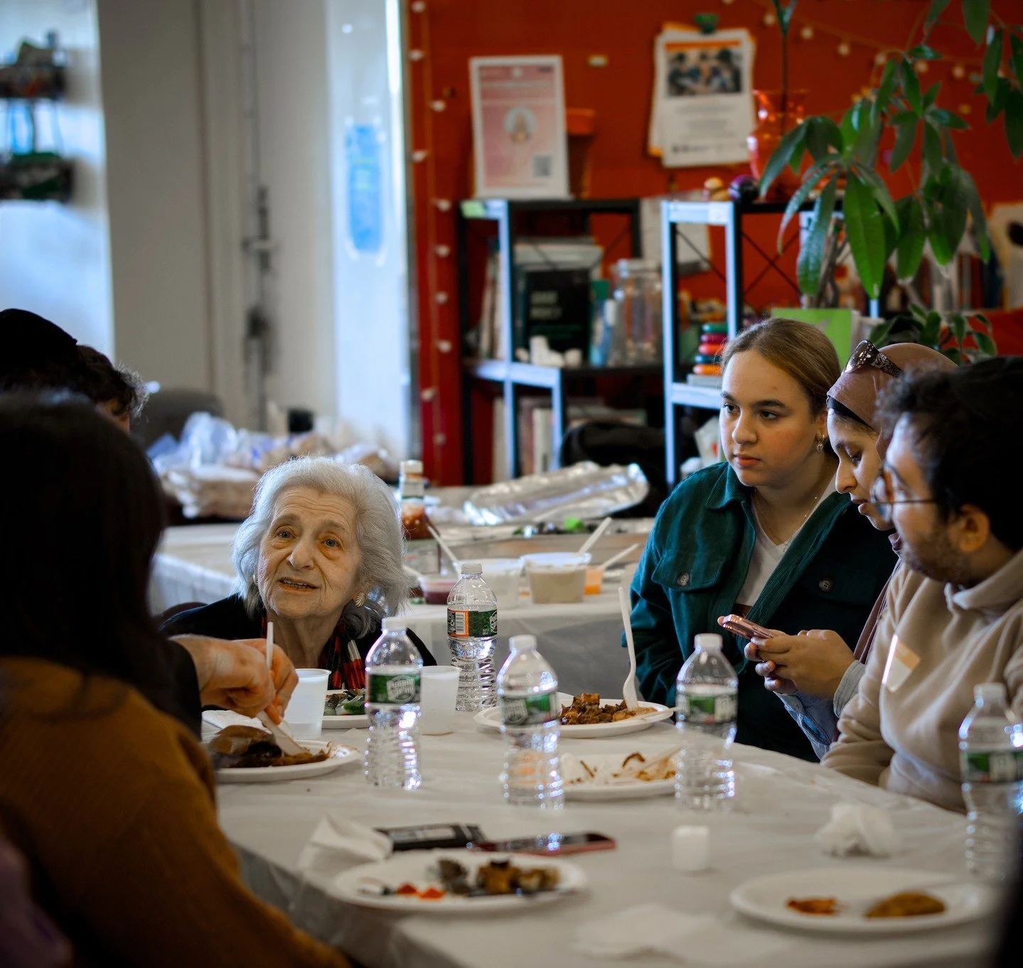 Stories to Remember: We are honored to have had the amazing and resilient Holocaust survivors visit us at Queens Hillel to hear their stories of resilience, courage, loss, and hope. ⁠
⁠
Huge thank you to @commonpointny for making this event come to l