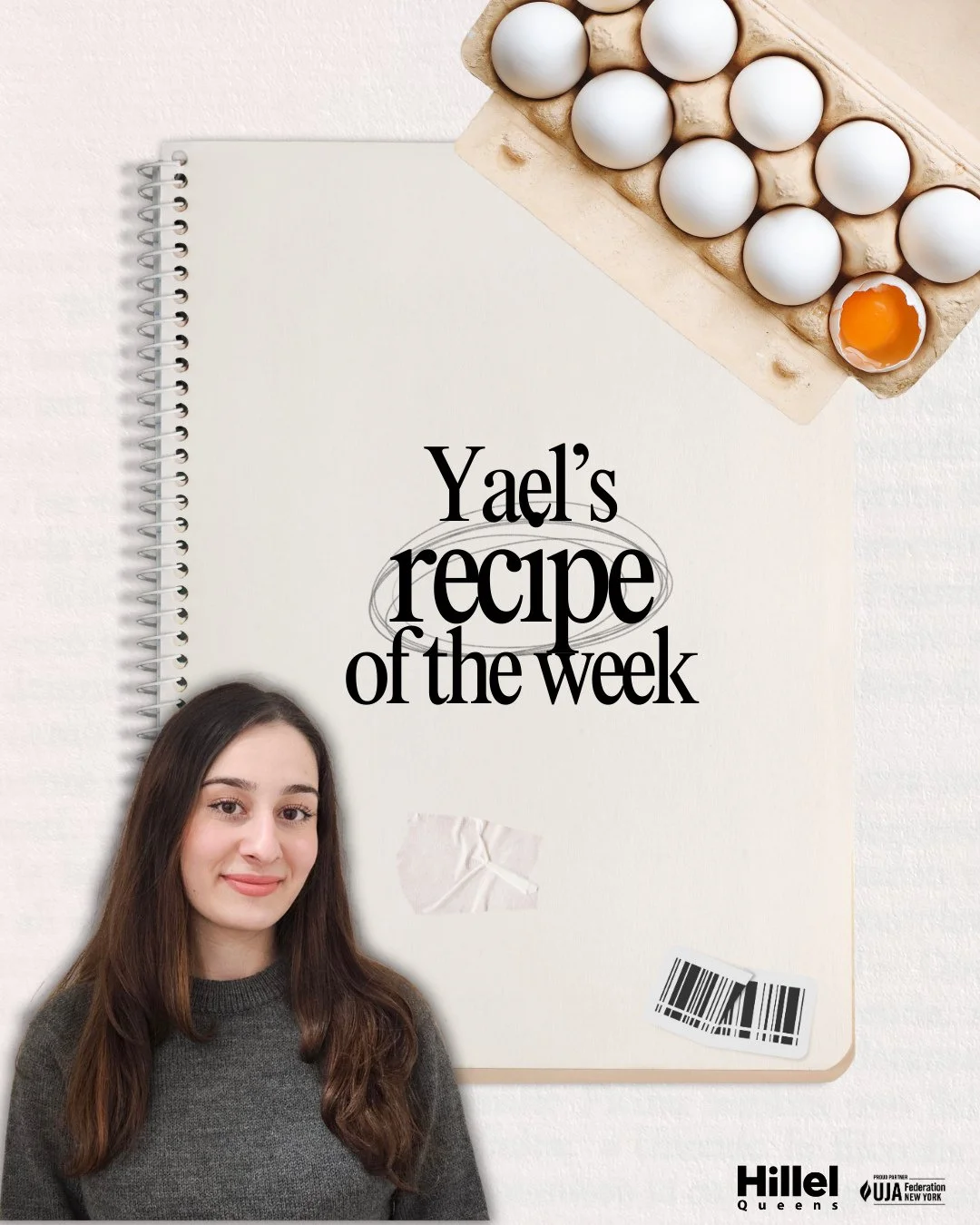Yael's Recipe of the Week 🍴Stuffed peppers that hit every time 🌶️🔥 Easy to make, hard to resist 😋⁠
⁠
Check out more recipes from the @queens_hillel page and stay tuned for more weekly recipes. For more questions reach out to Yael, our nutrition i