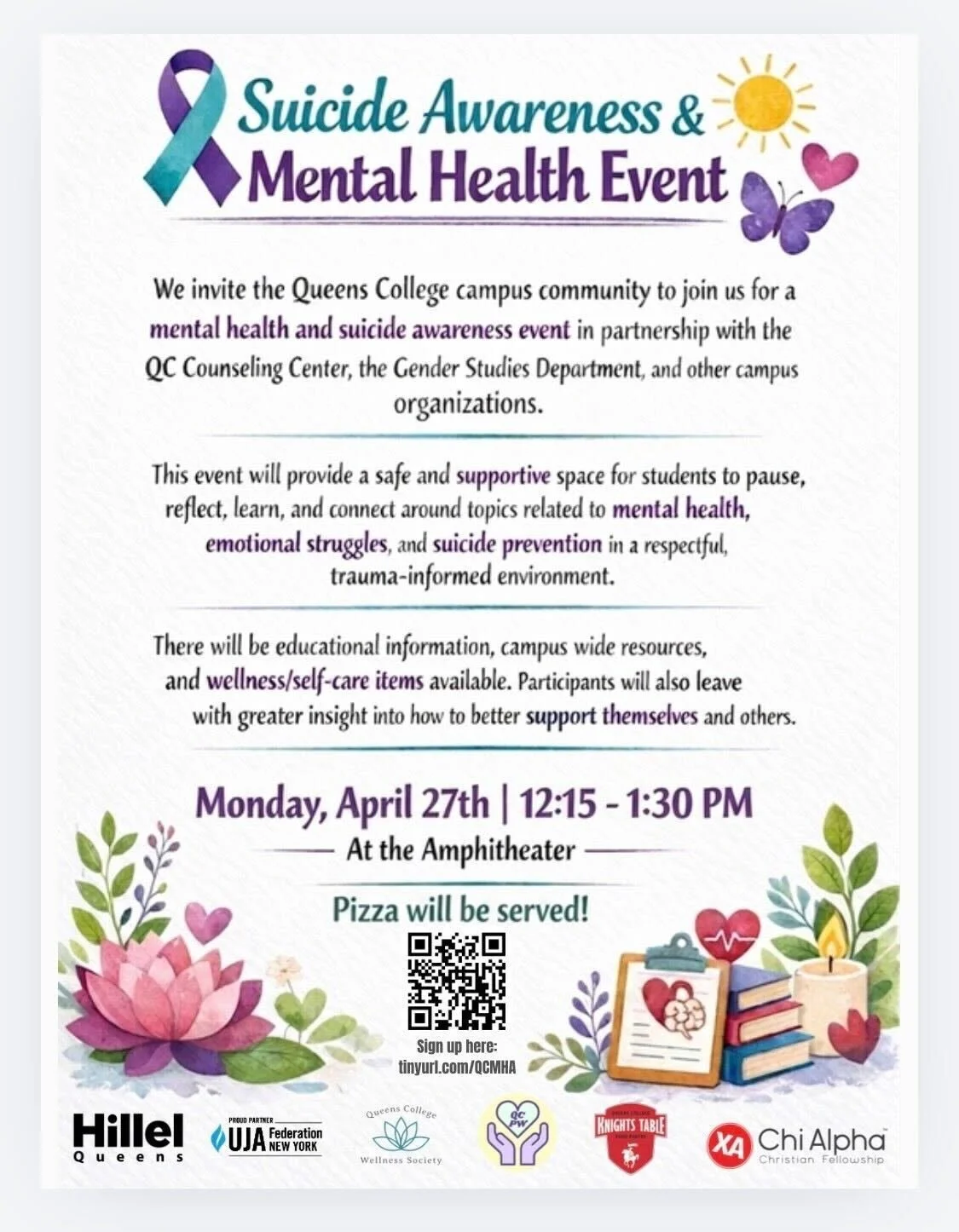 Suicide Awareness &amp; Mental Health Event