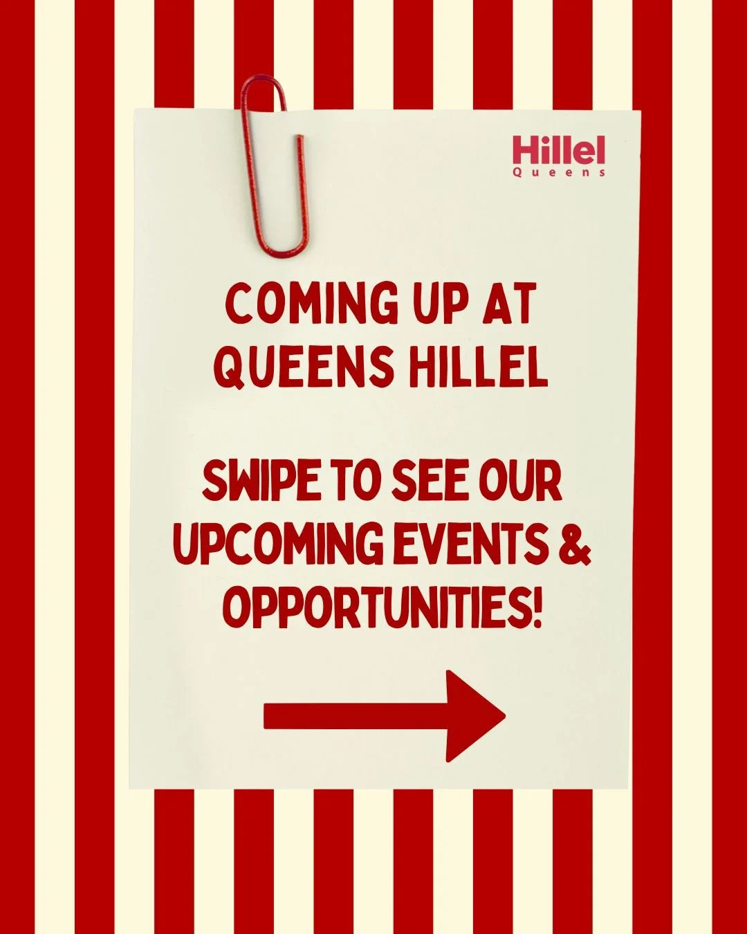 Coming up at Queens Hillel 👀✨ Swipe to see what&rsquo;s in store &rarr; Don't forget to sign up in advance through the flyer or link in bio. ⁠
⁠
💼 Career Compass⁠
📅 April 29 | ⏰ 12:15&ndash;1:30PM⁠
📍 SU 206 &ndash; EKL⁠
⁠
🍞Breaking Bread, Buildi