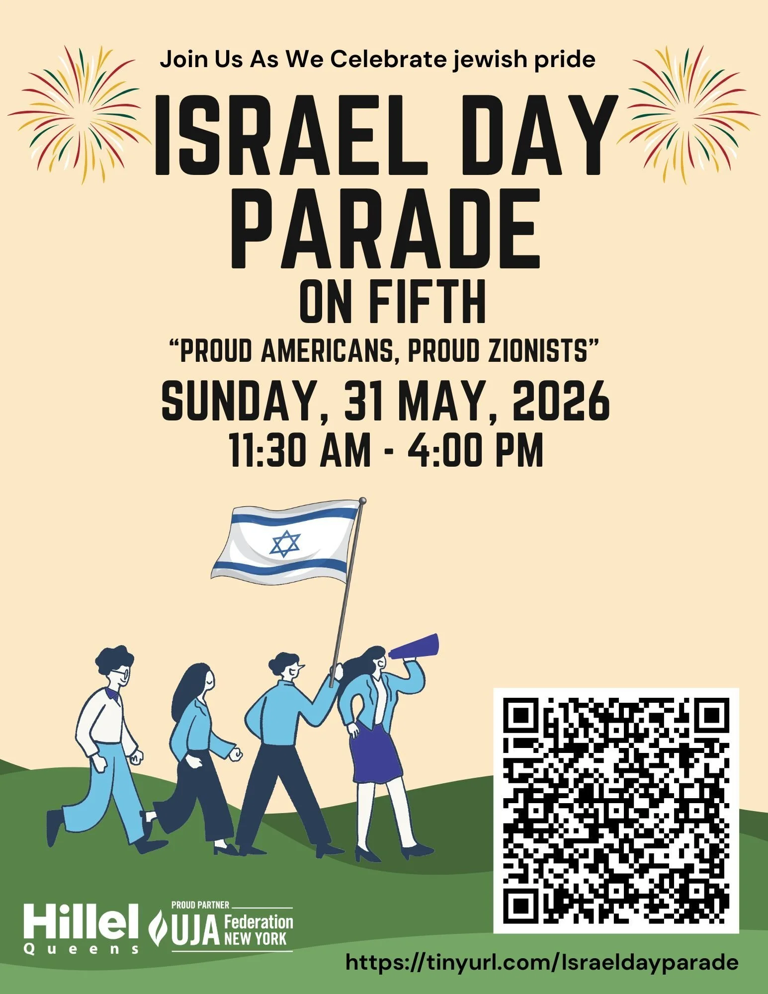 Israel Day Parade on Fifth