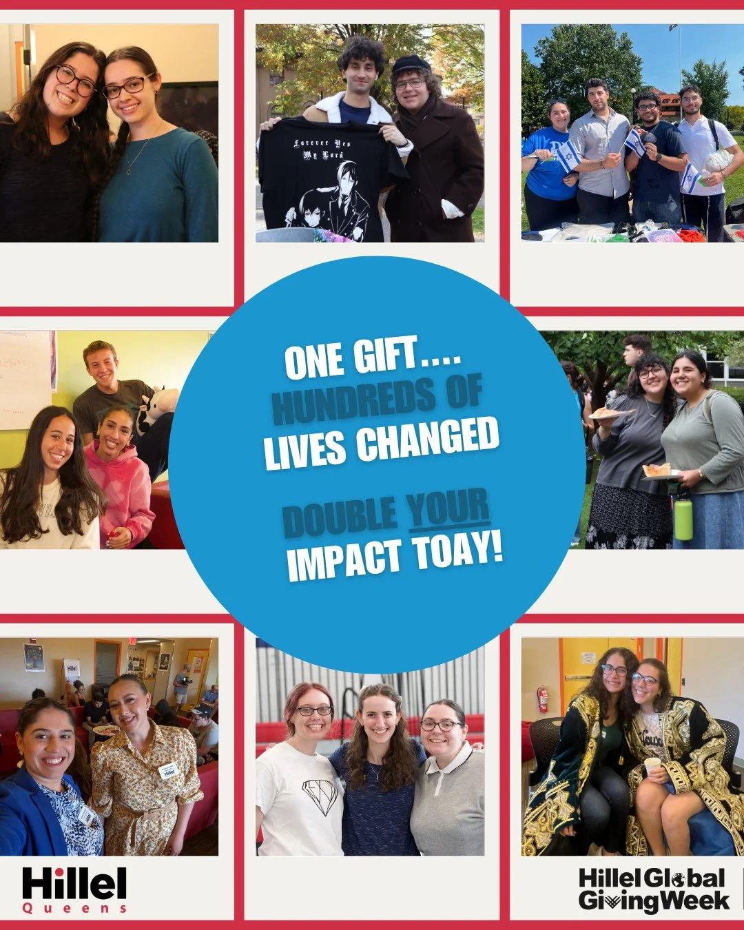 There&rsquo;s only 48 hours left! ⁠
⁠
Let&rsquo;s finish strong for Jewish students at Queens Hillel. They&rsquo;re counting on us! ⁠
⁠
Now&rsquo;s your chance to give: give.hillel.org/queenshillel26⁠