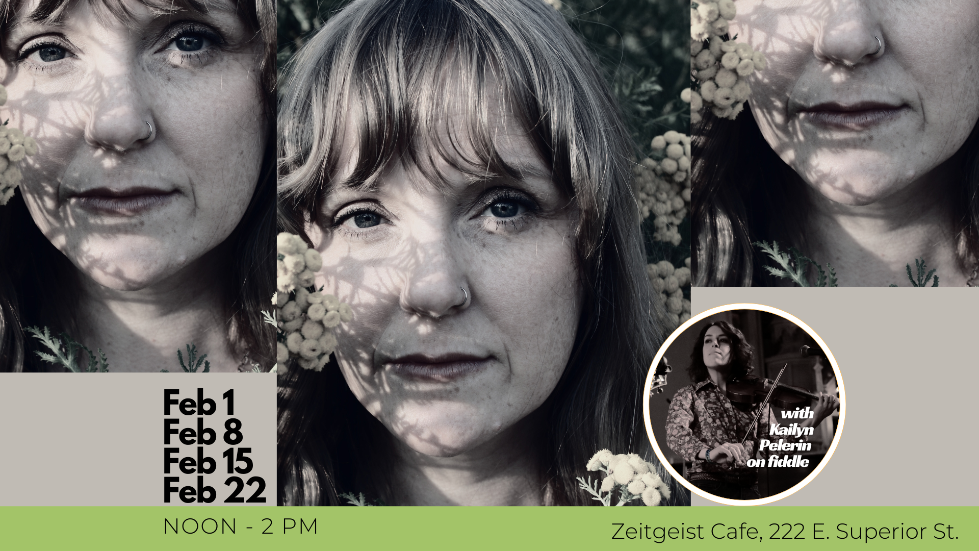 Zeitgeist Brunch with Breanne Marie with Kailyn Pelerin on fiddle