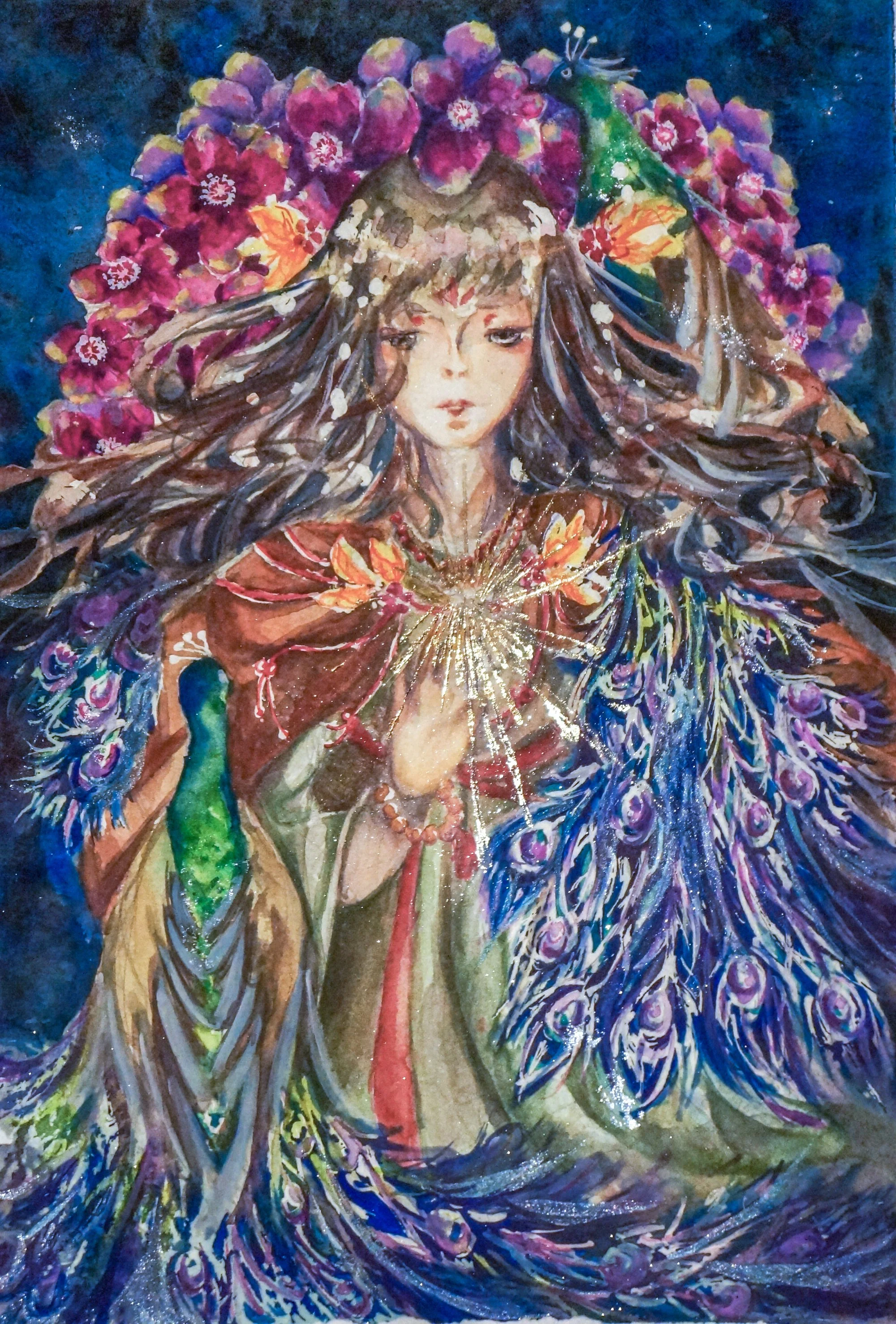 Echo (2022), 11x15, Watercolor On Paper