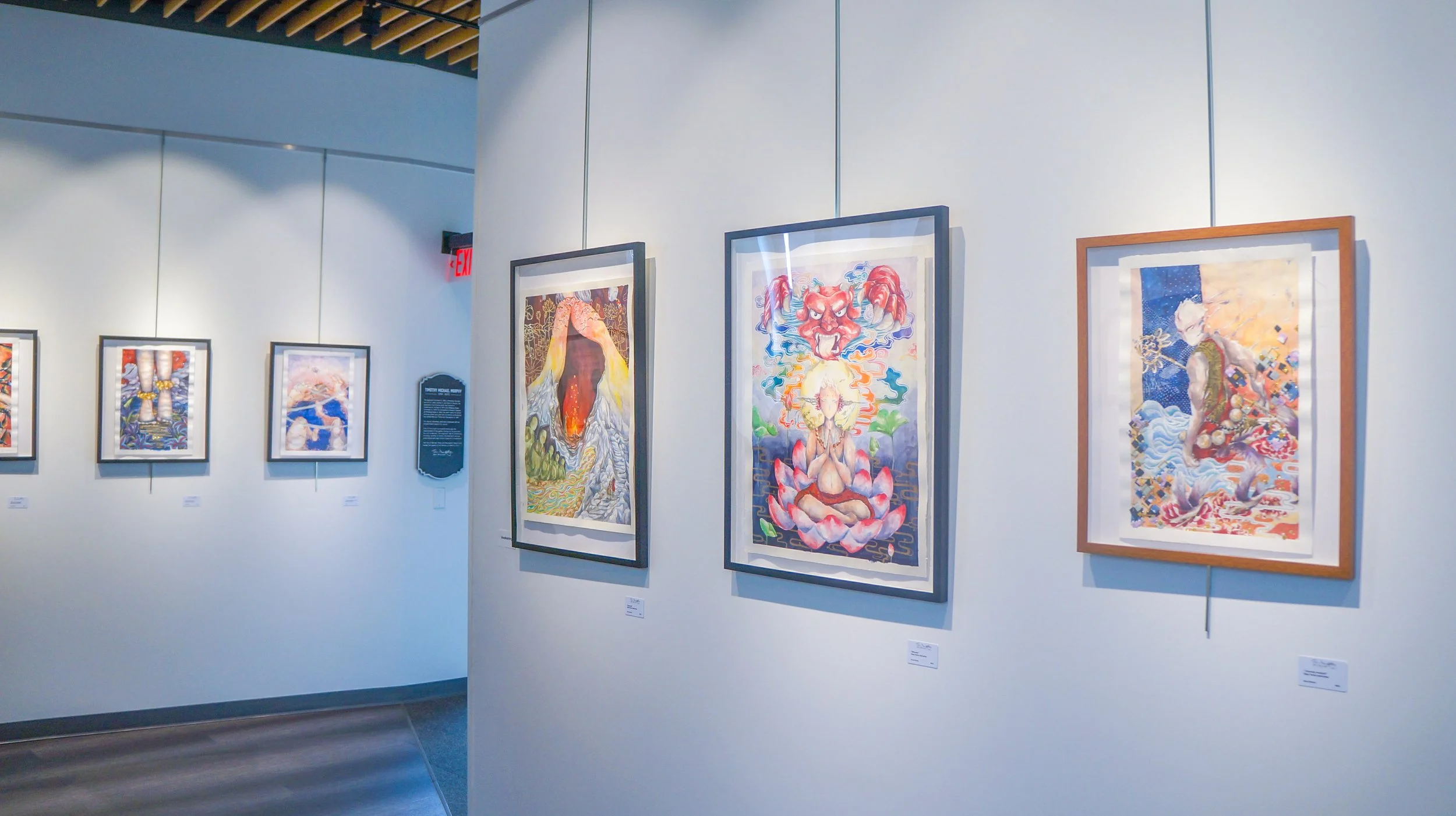 Watchful Birds in Flying Colors @ Tim Murphy Gallery