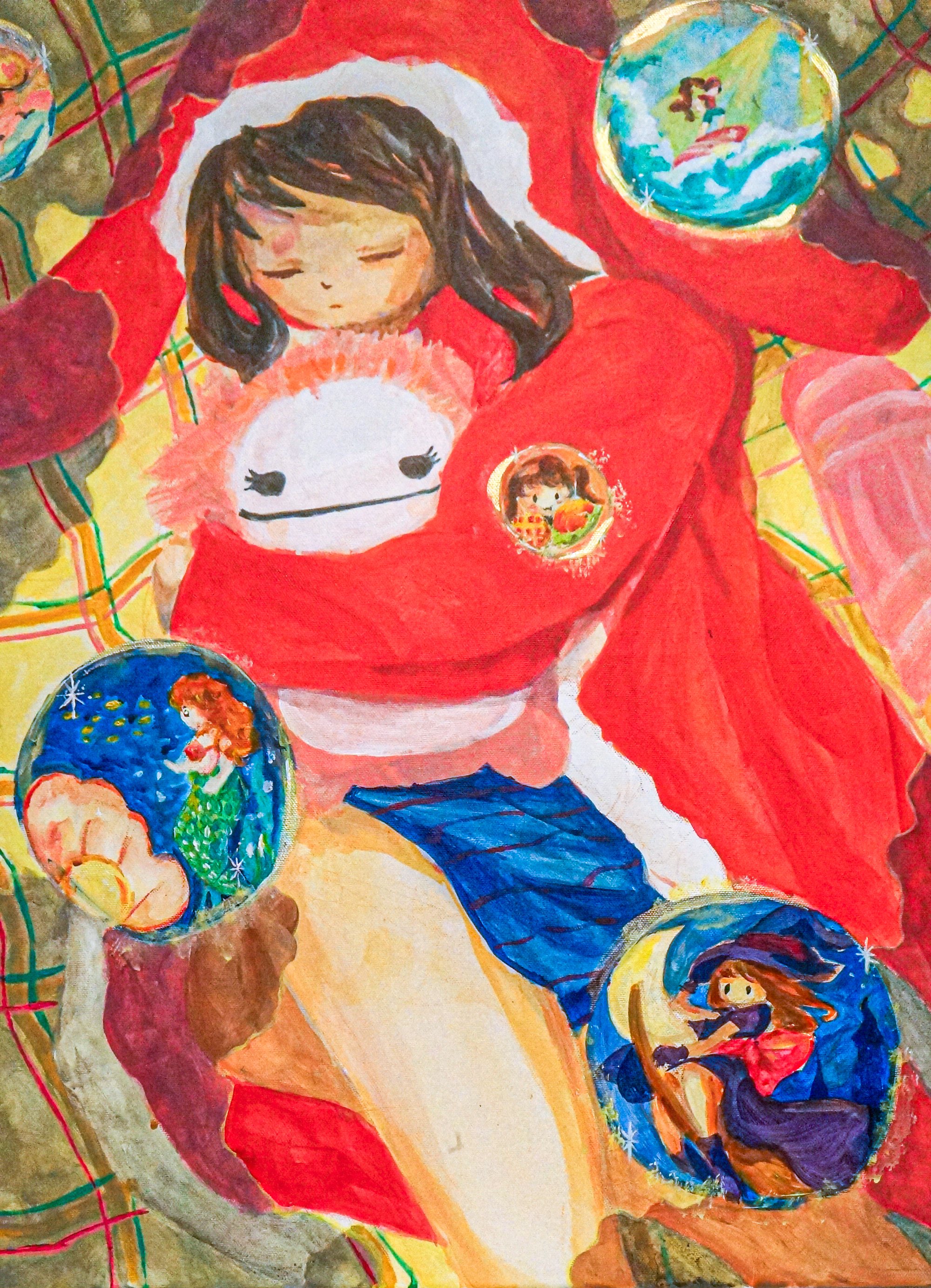 Sweet Dreams (for real this time) (2024), acrylic on canvas