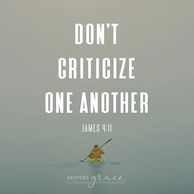 We have a command to love others - if we speak evil towards or about other people, we are breaking that command! Let&rsquo;s be intentional to love people today - especially people who are different from us! #james #biblestudy #teenbiblestudy #biblev