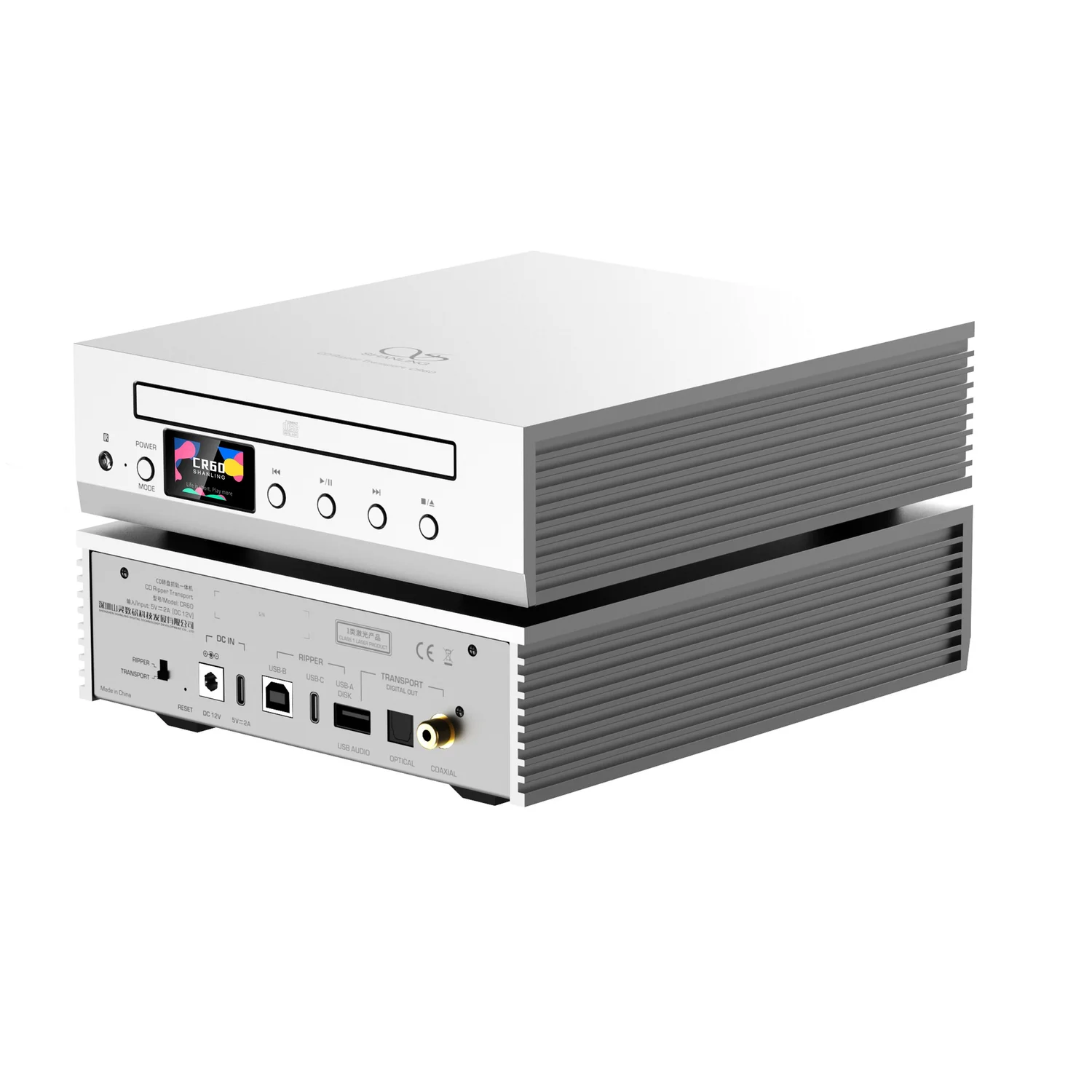 PRESS RELEASE: Shanling’s CR60 CD Transport and Ripper — AUDIOKEY REVIEWS