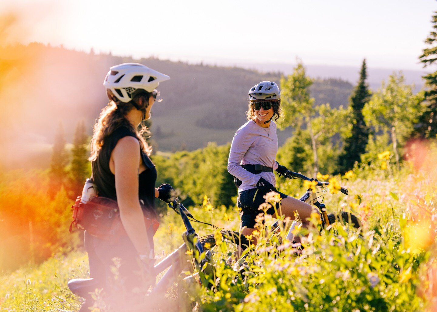 a dreamy floral romp with @wild_rye_ 
🌸 ✨

___________________
#playwild #wildrye #womeninactionsportsphotography #jacksonholephotographer #femaleadventurephotographer #adventurephotographer #getoutstayout #rei1440project #wildflowers #mountainbikin