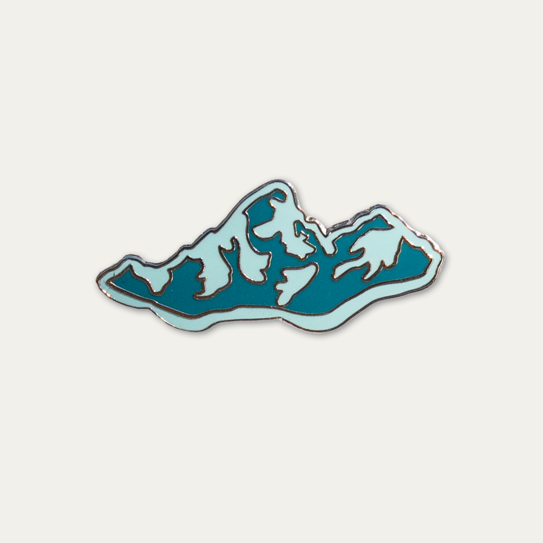 Teton Peaks Enamel Pin