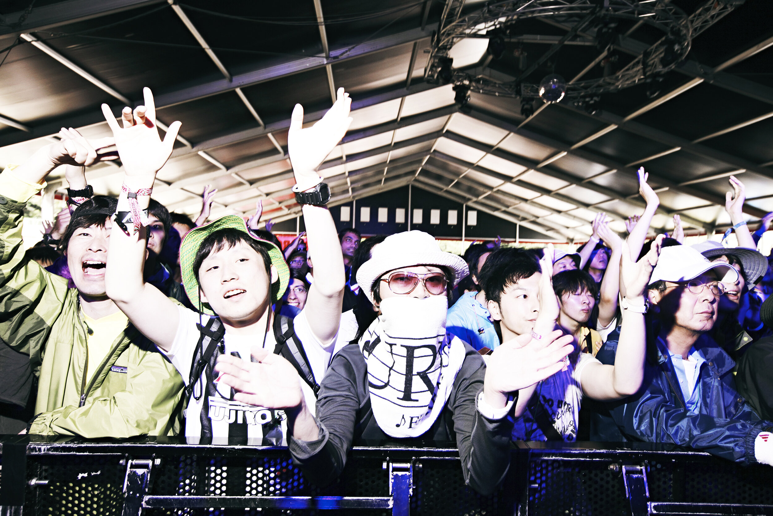 lovely fans at Fuji Rock, Japan.