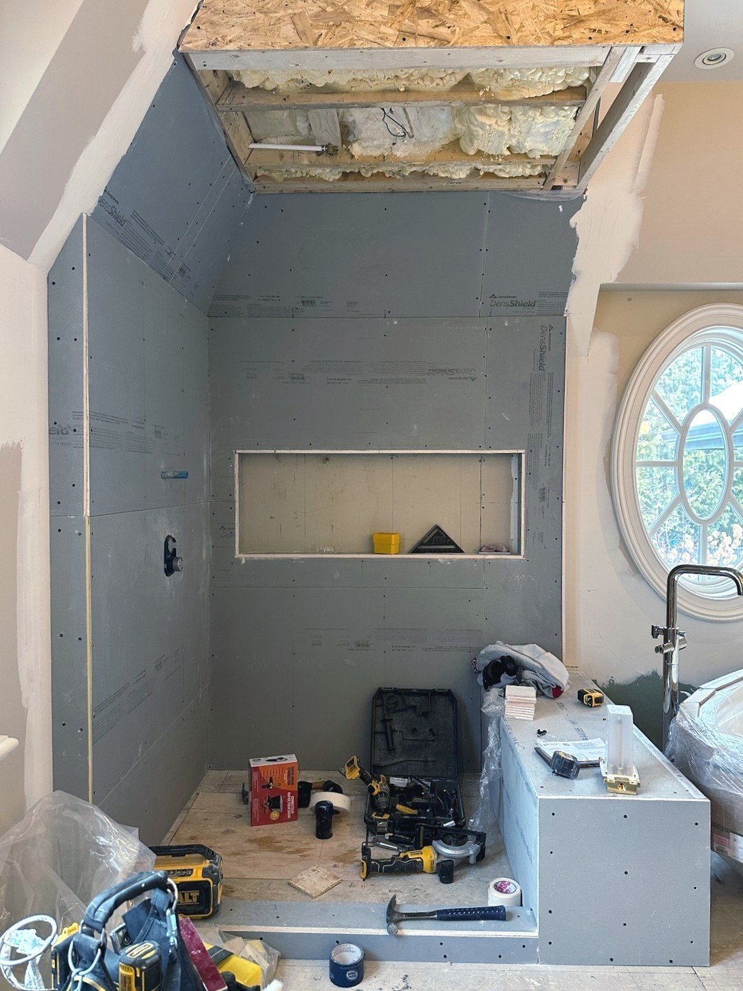 People are often surprised by how hands-on we are during the construction phase of a project.

 Being onsite, reviewing details, answering questions, making adjustments as things come together - it's all part of making sure the end result hits all th