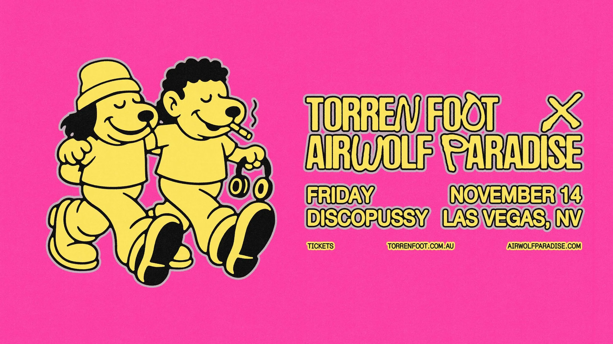 DISCOPUSSY w/ TORREN FOOT x AIRWOLF PARADISE