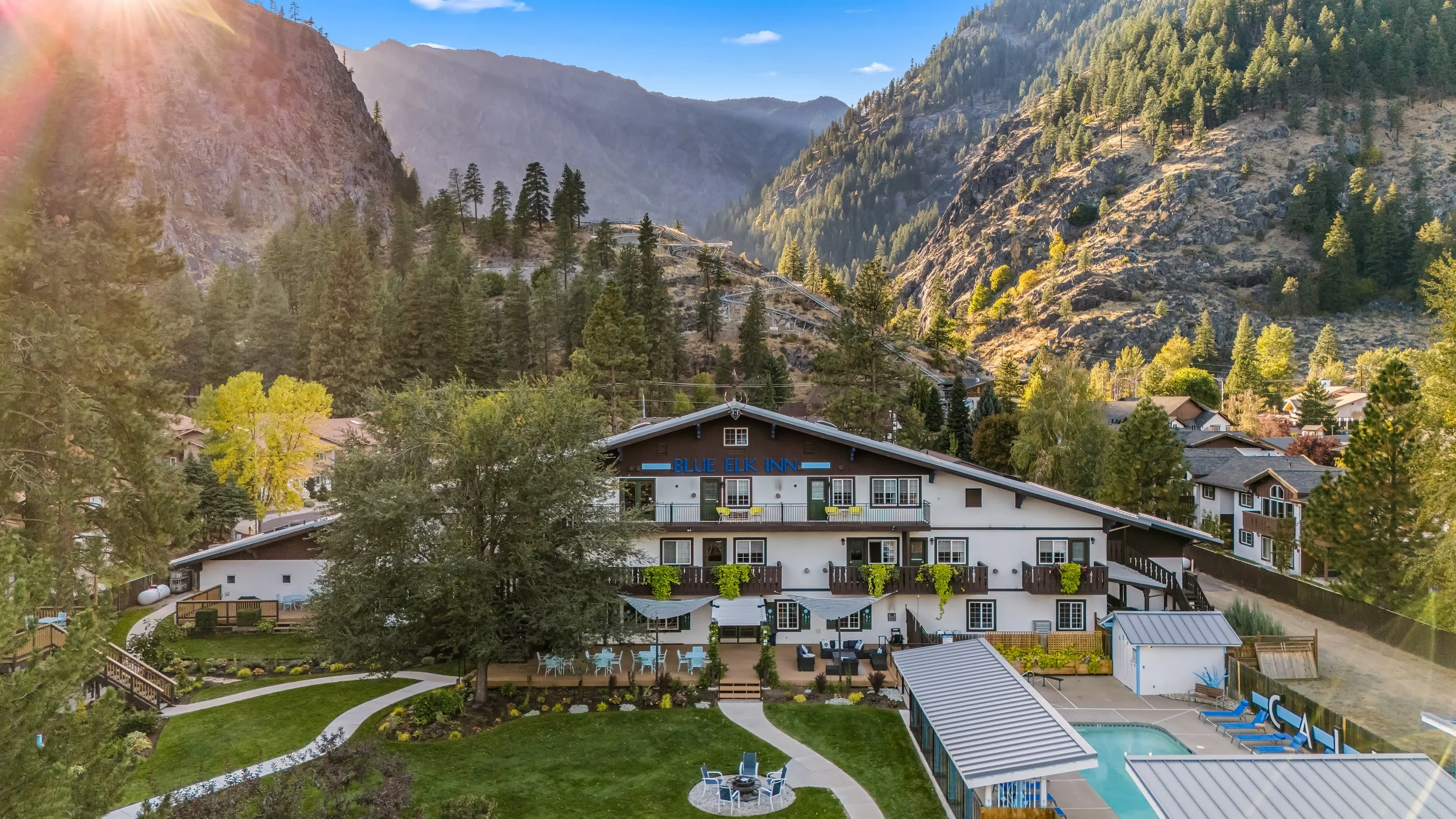 Location — Blue Elk Inn