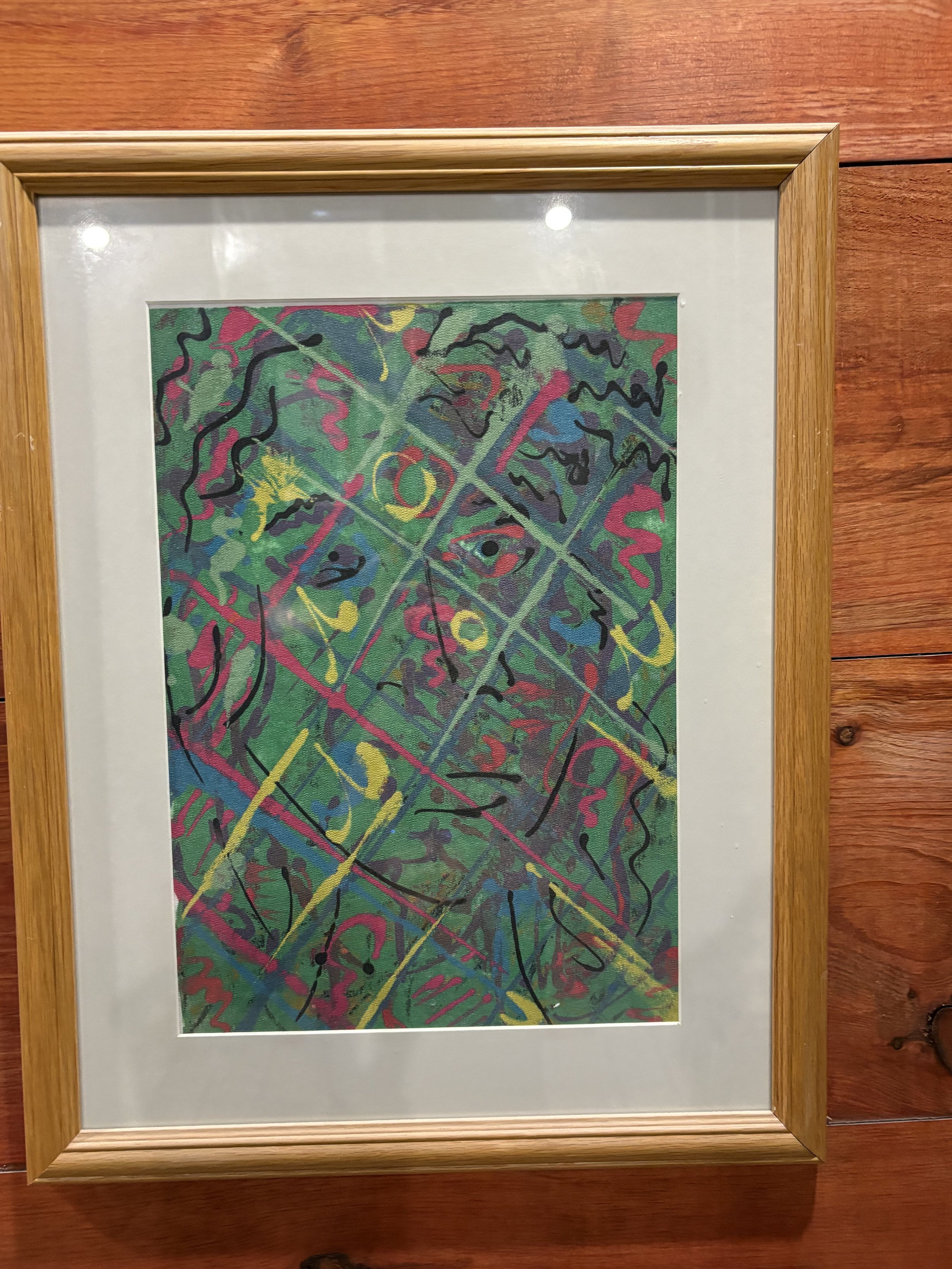 Vivid Abstract Art Print by Stephen Koelsh
