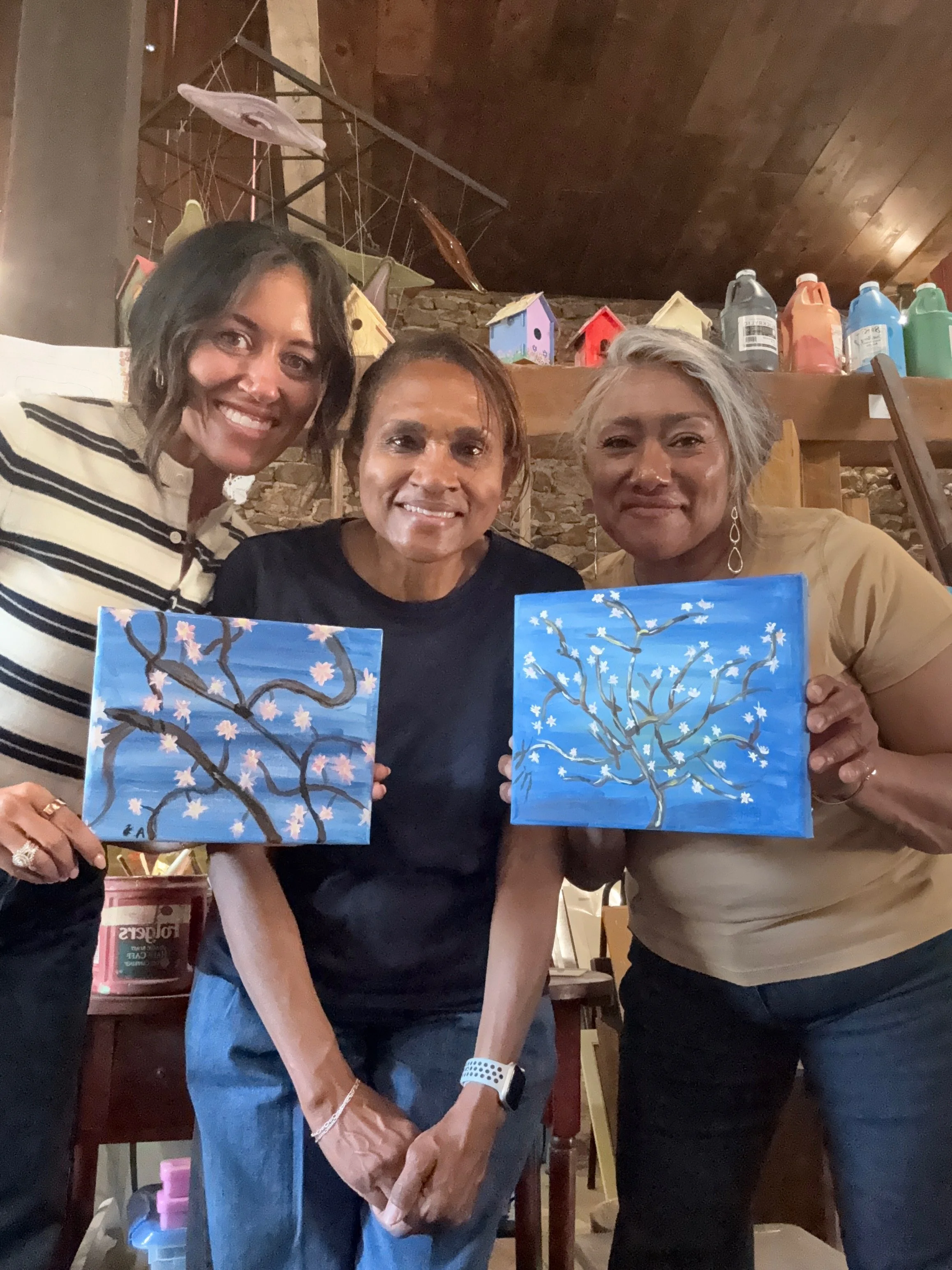 CHRYSALIS, COCKTAILS & COLOR - PAINT & SIP WORKSHOPS