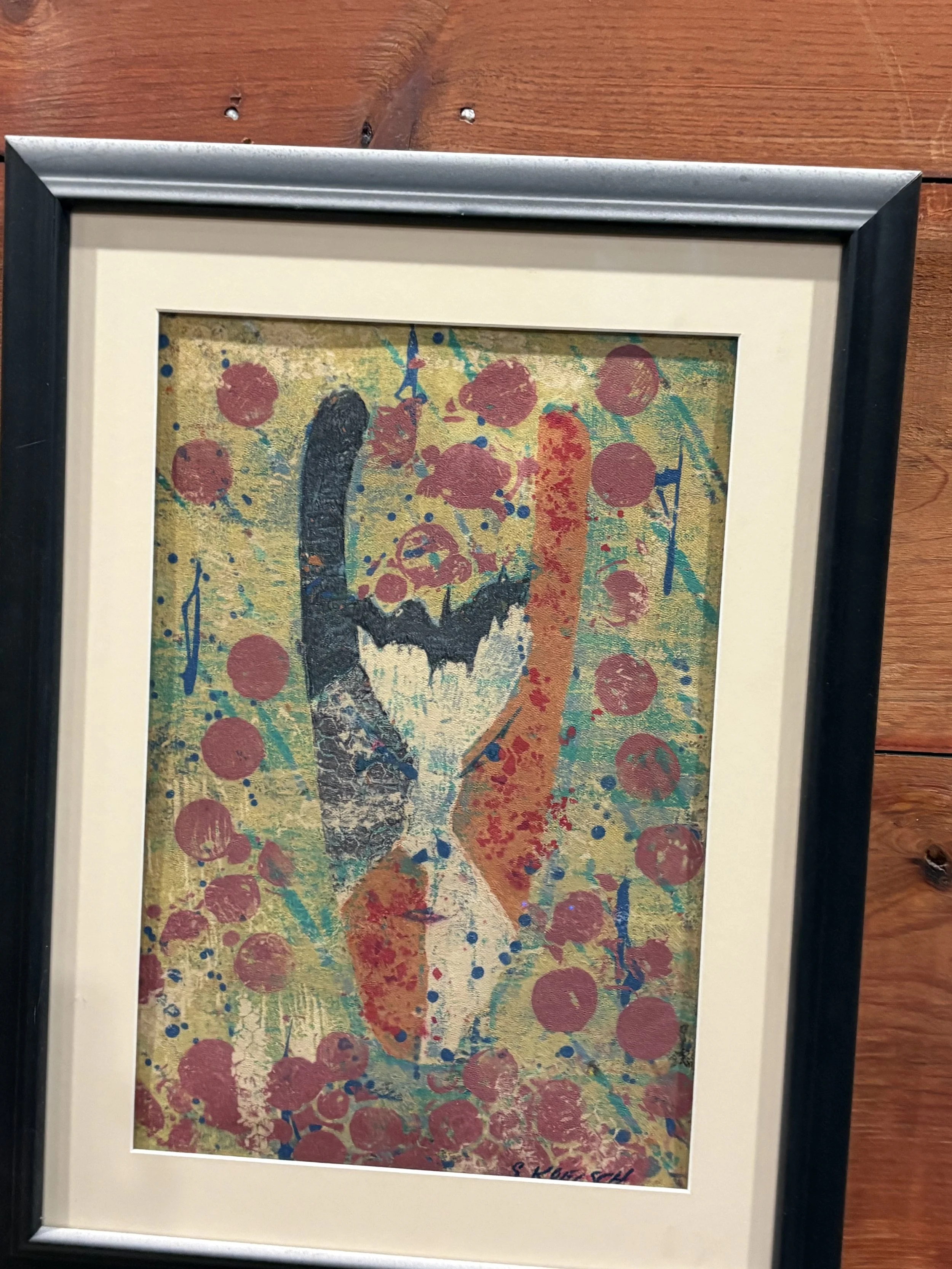 Stephen Koelsh Abstract Art - Framed Decor Piece Print