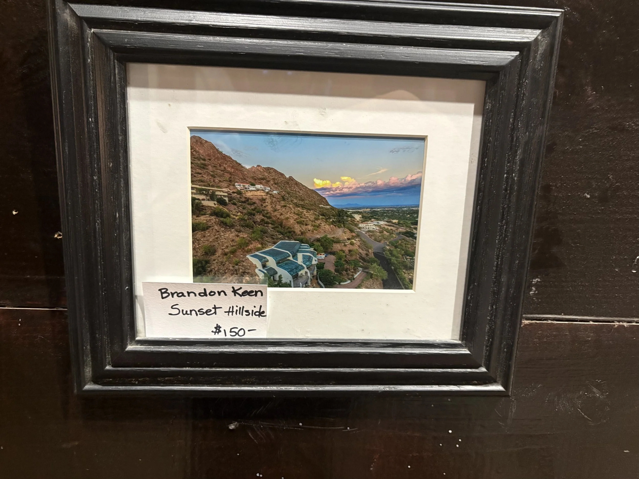 Sunset Hillside by Brandon Keen - Framed Art Print
