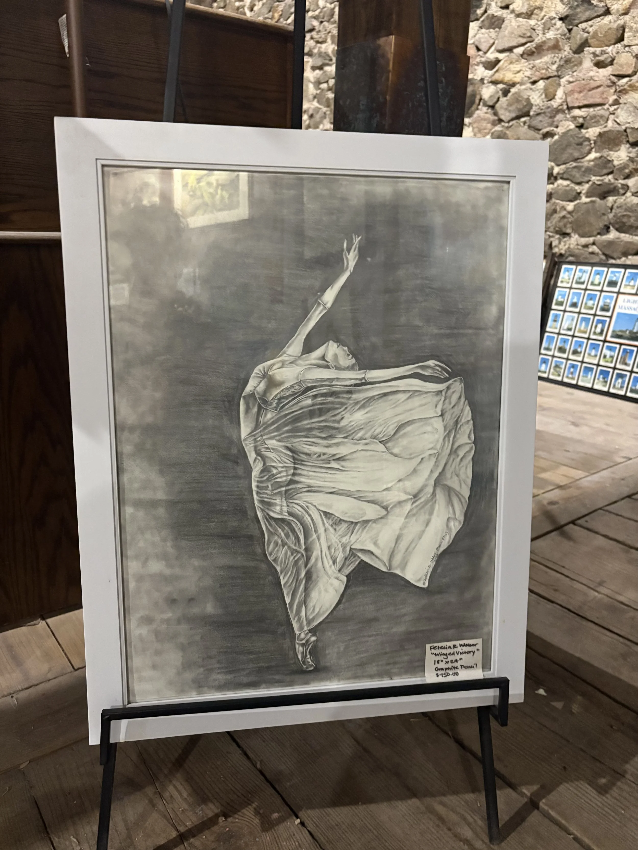 'Victory' by Rebecca A. Webber - Framed Artwork