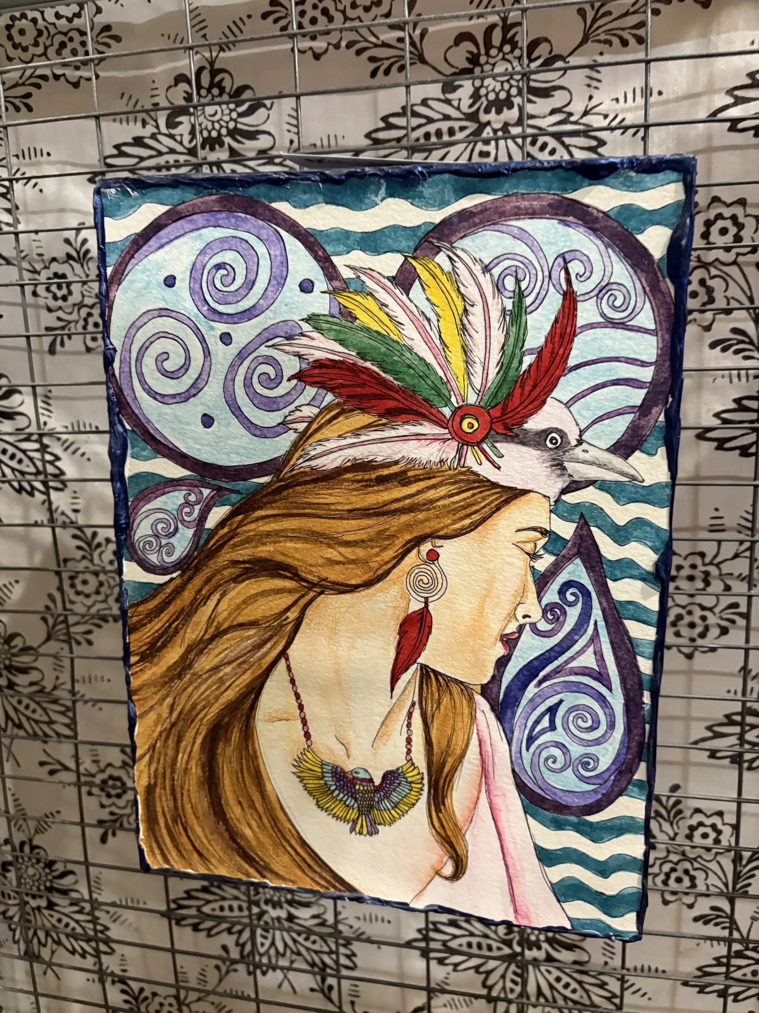 "I Hear a Distant Song" Print by Helena Dominic