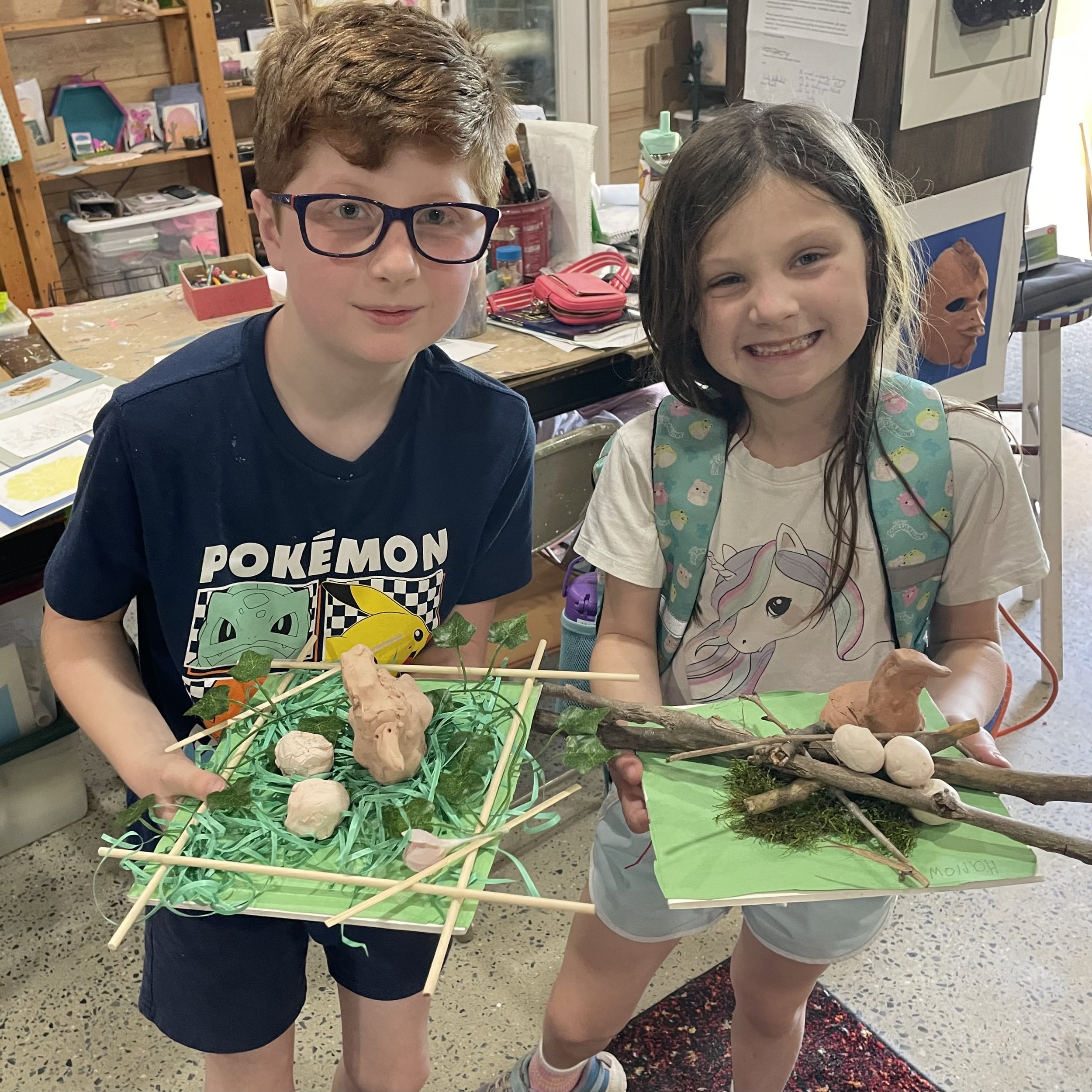 Art & Nature (Elementary Age)  (June 15-19 or July 13-17 or August 24-28)