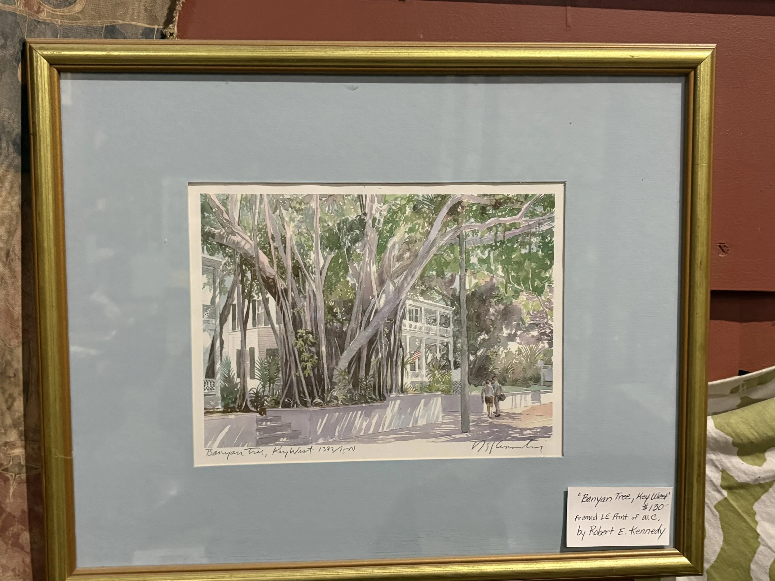 Robert E. Kennedy's 'Banyan Tree, Key West' Limited Edition Print